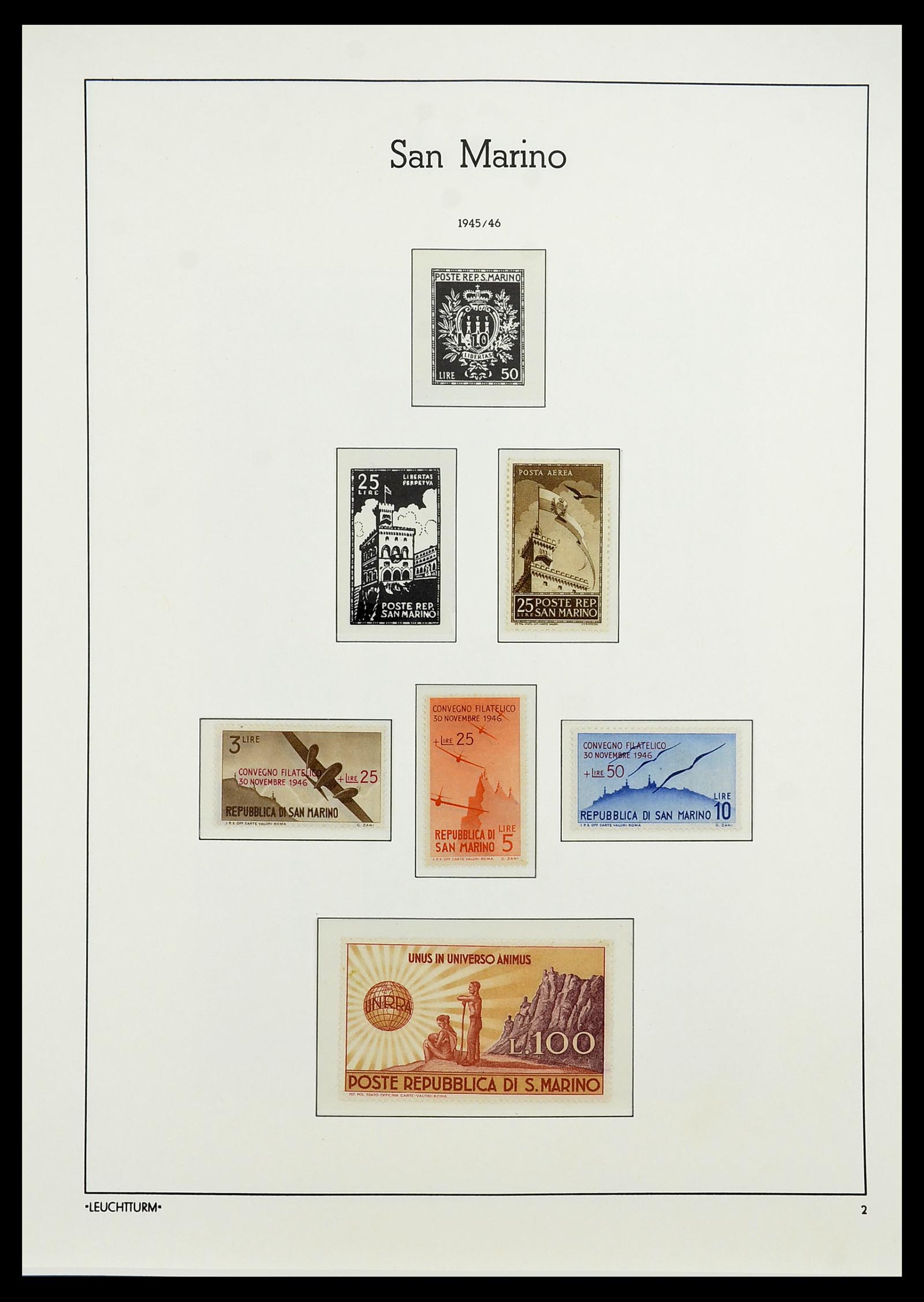 34243 036 - Postzegelverzameling 34243 San Marino 1877-2008.