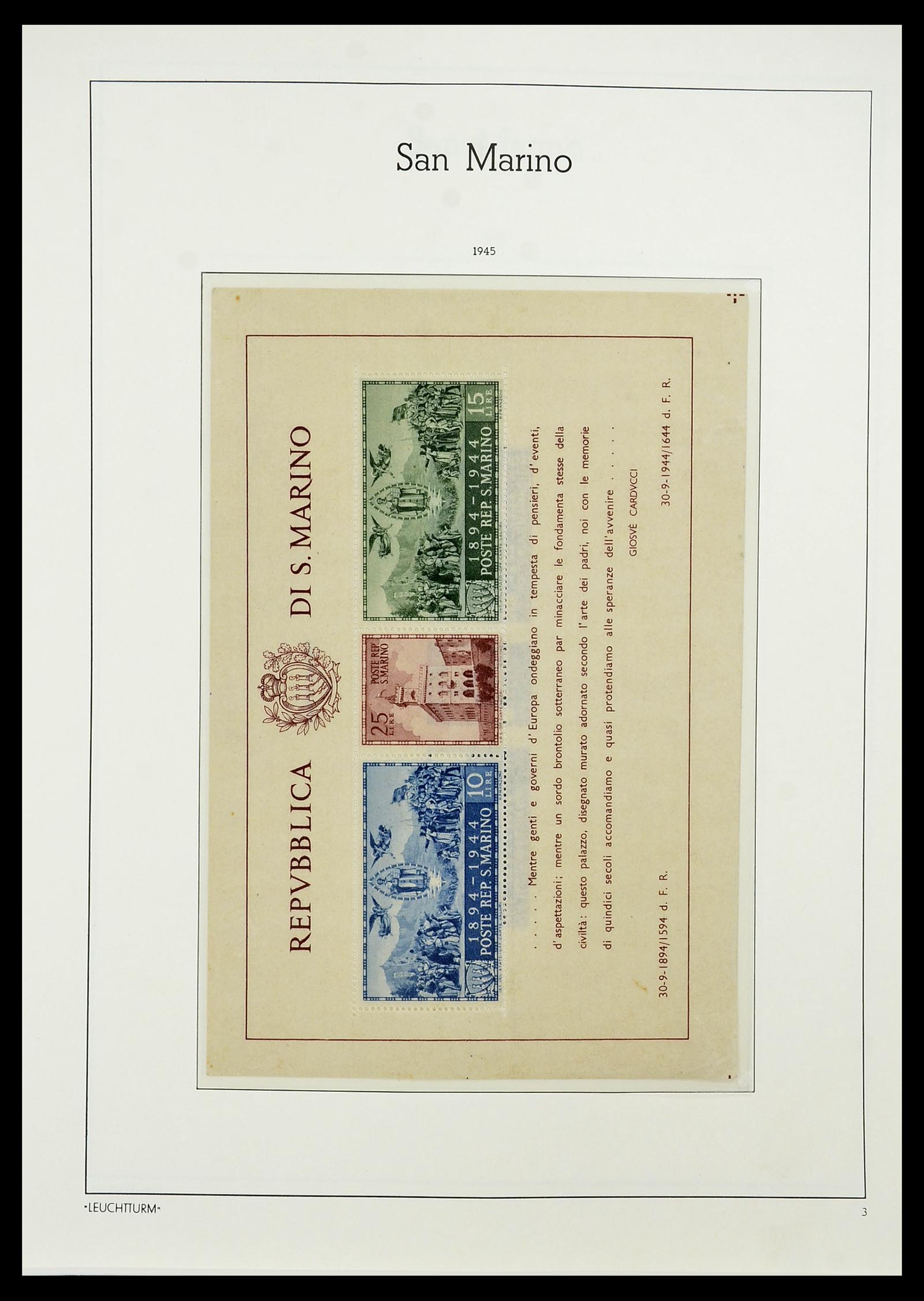 34243 037 - Postzegelverzameling 34243 San Marino 1877-2008.
