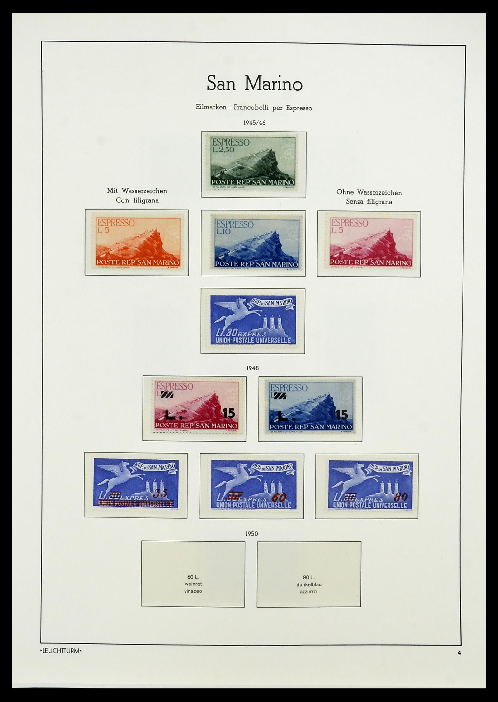 34243 038 - Stamp collection 34243 San Marino 1877-2008.