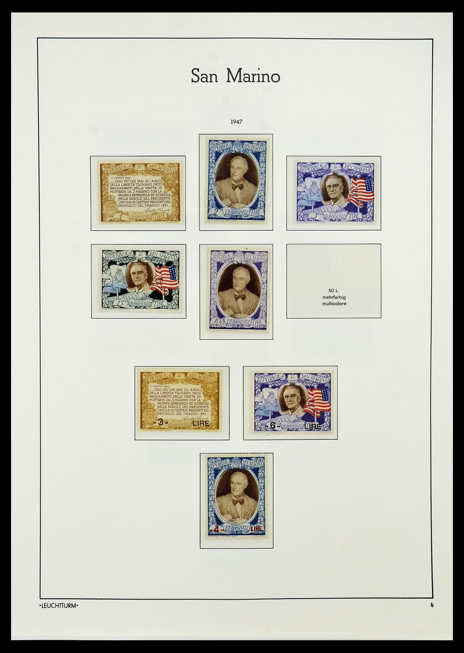 34243 040 - Stamp collection 34243 San Marino 1877-2008.