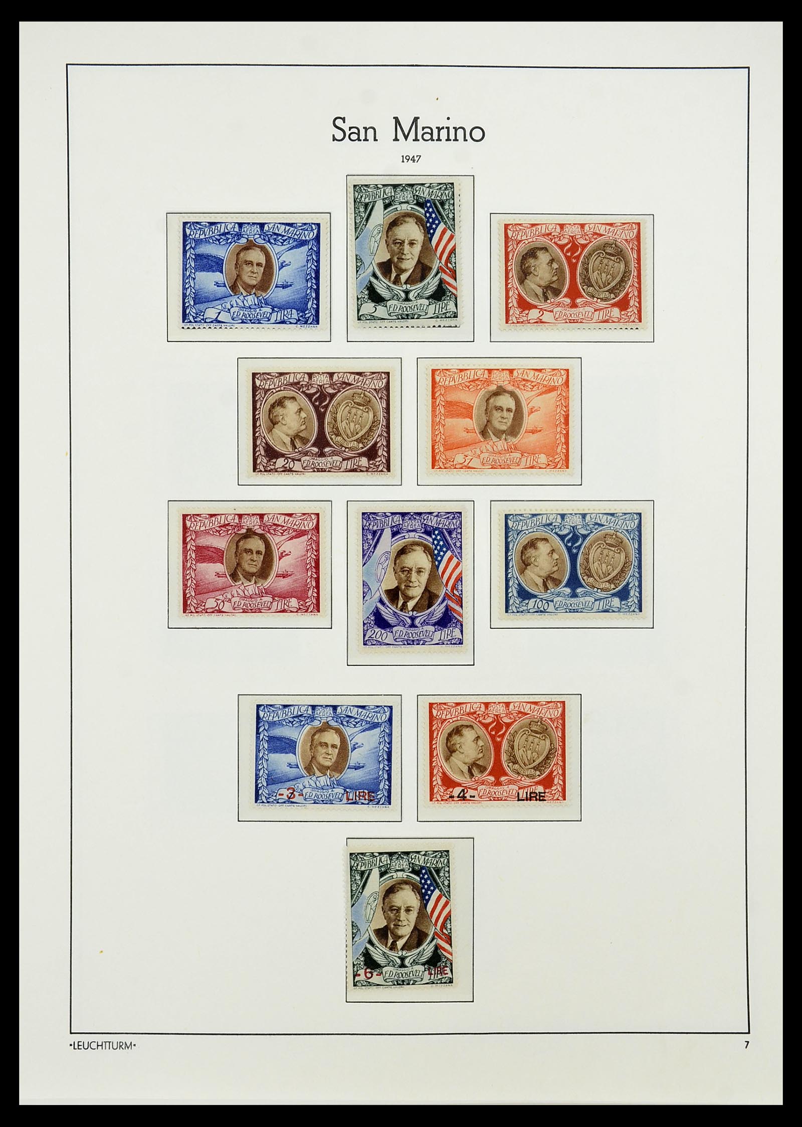 34243 041 - Postzegelverzameling 34243 San Marino 1877-2008.