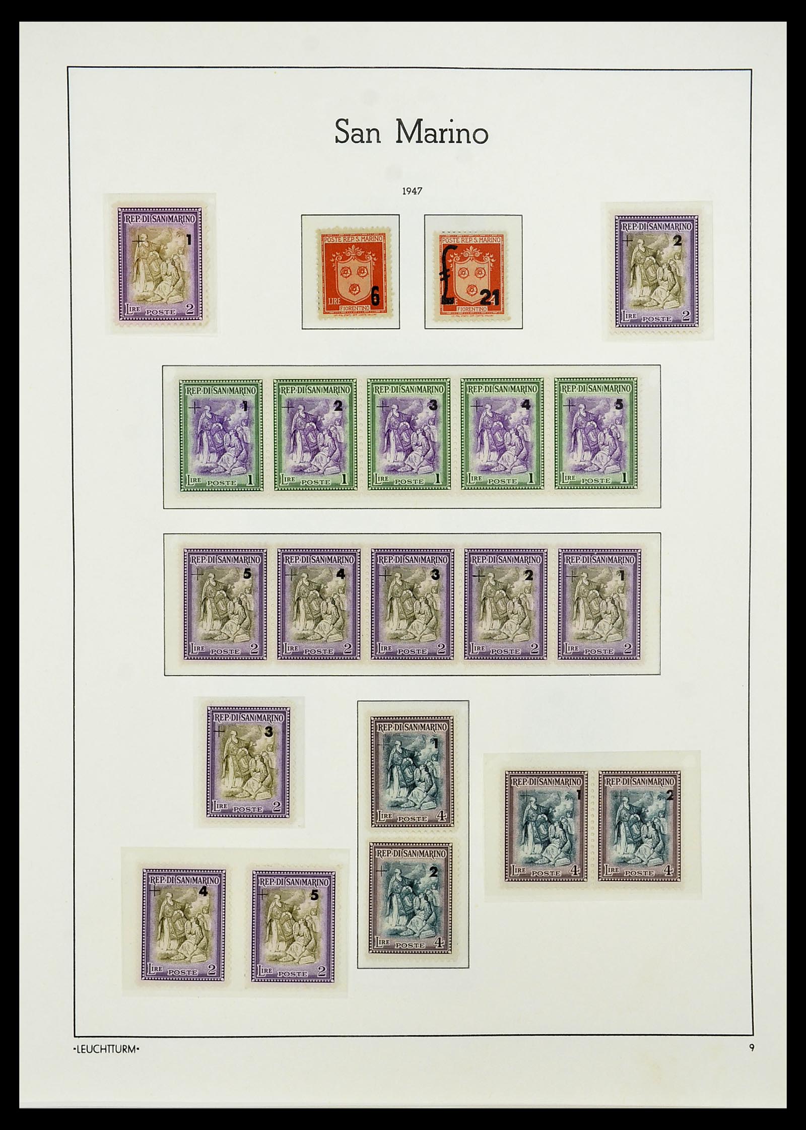 34243 043 - Stamp collection 34243 San Marino 1877-2008.