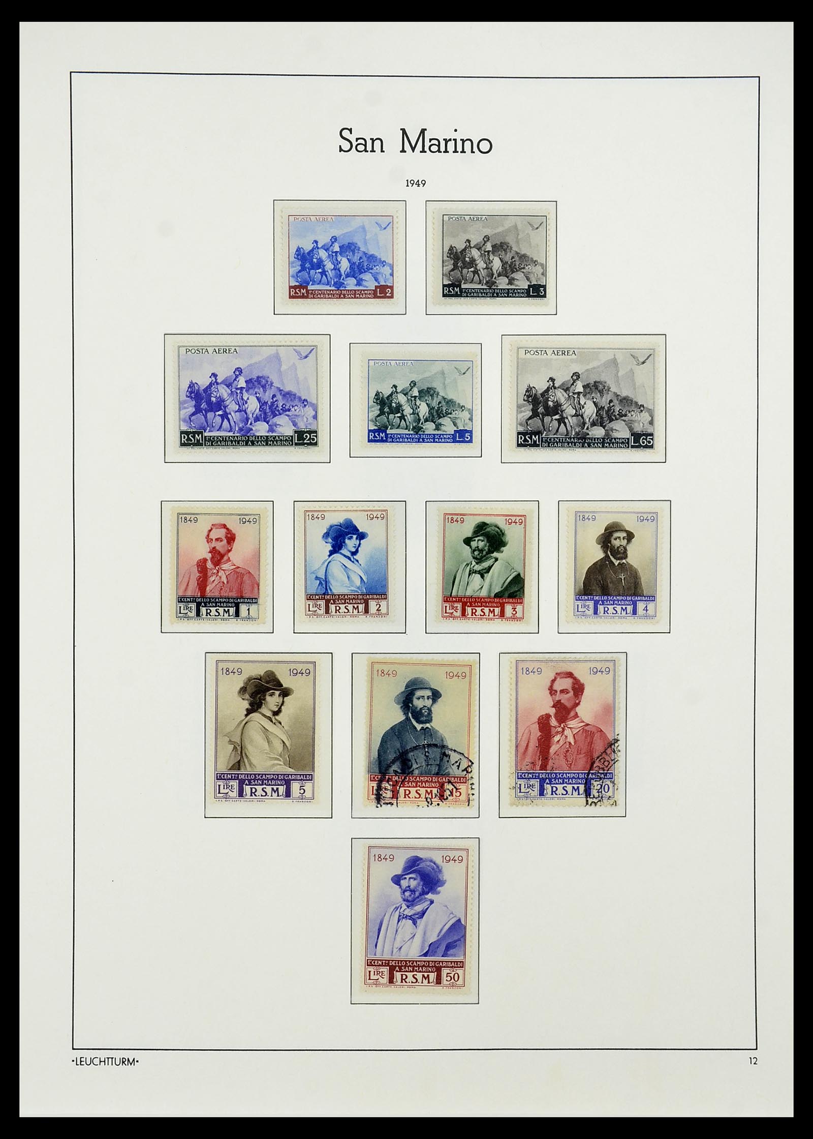 34243 046 - Postzegelverzameling 34243 San Marino 1877-2008.