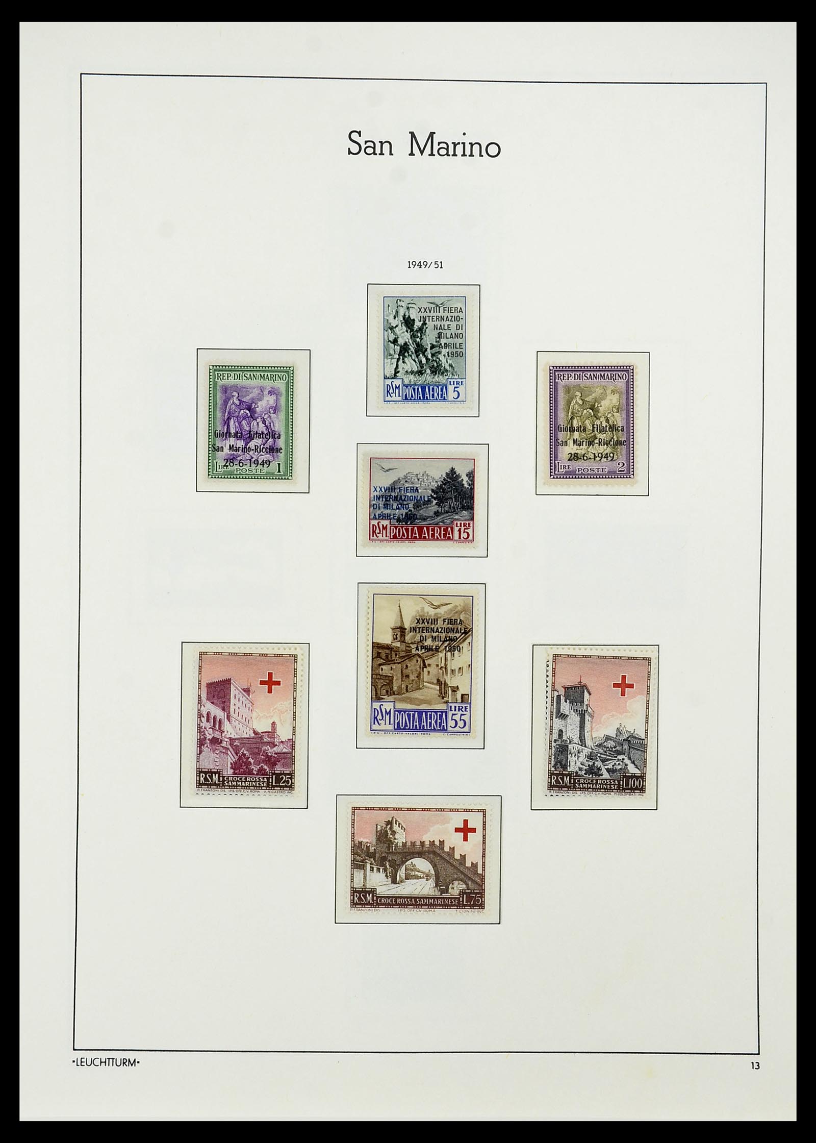 34243 047 - Stamp collection 34243 San Marino 1877-2008.