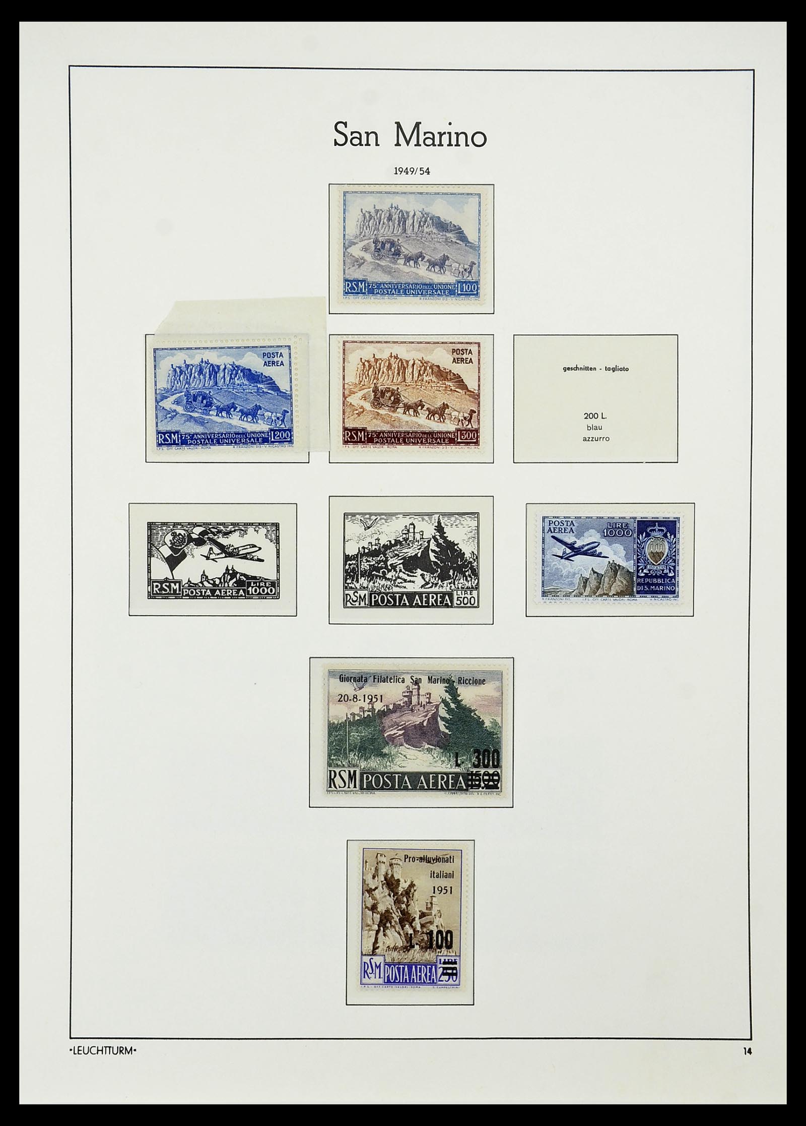 34243 048 - Stamp collection 34243 San Marino 1877-2008.