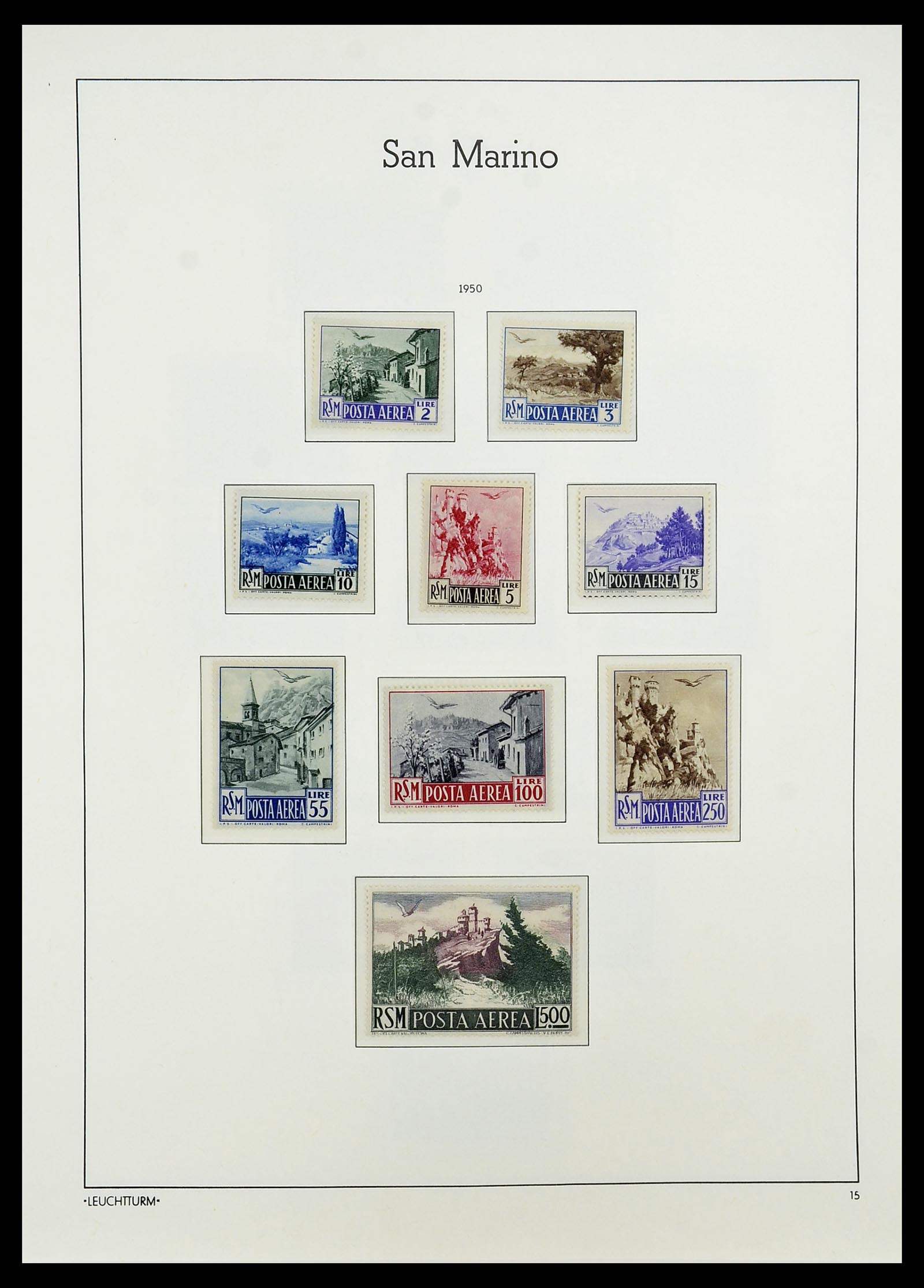 34243 050 - Stamp collection 34243 San Marino 1877-2008.