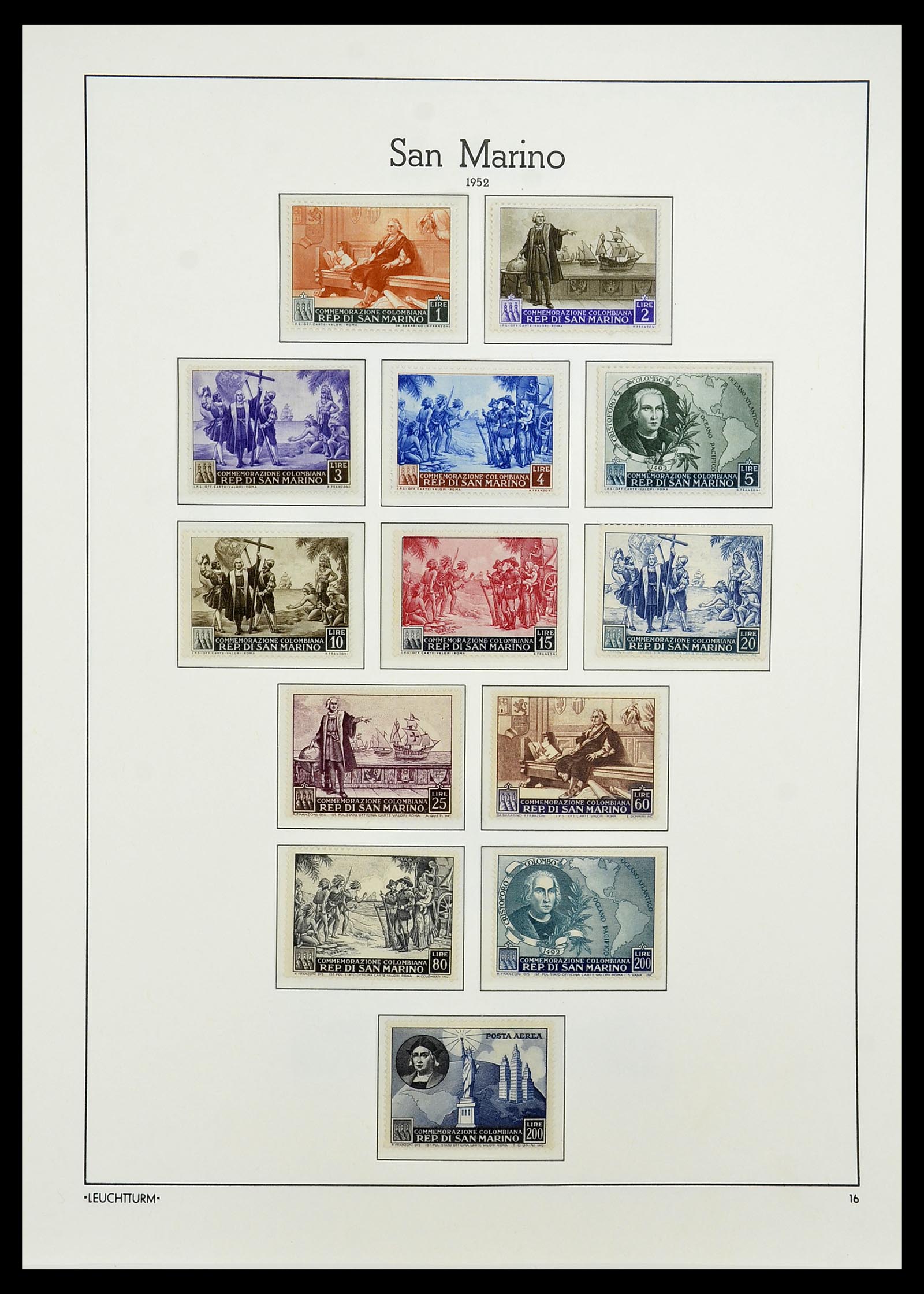 34243 051 - Stamp collection 34243 San Marino 1877-2008.