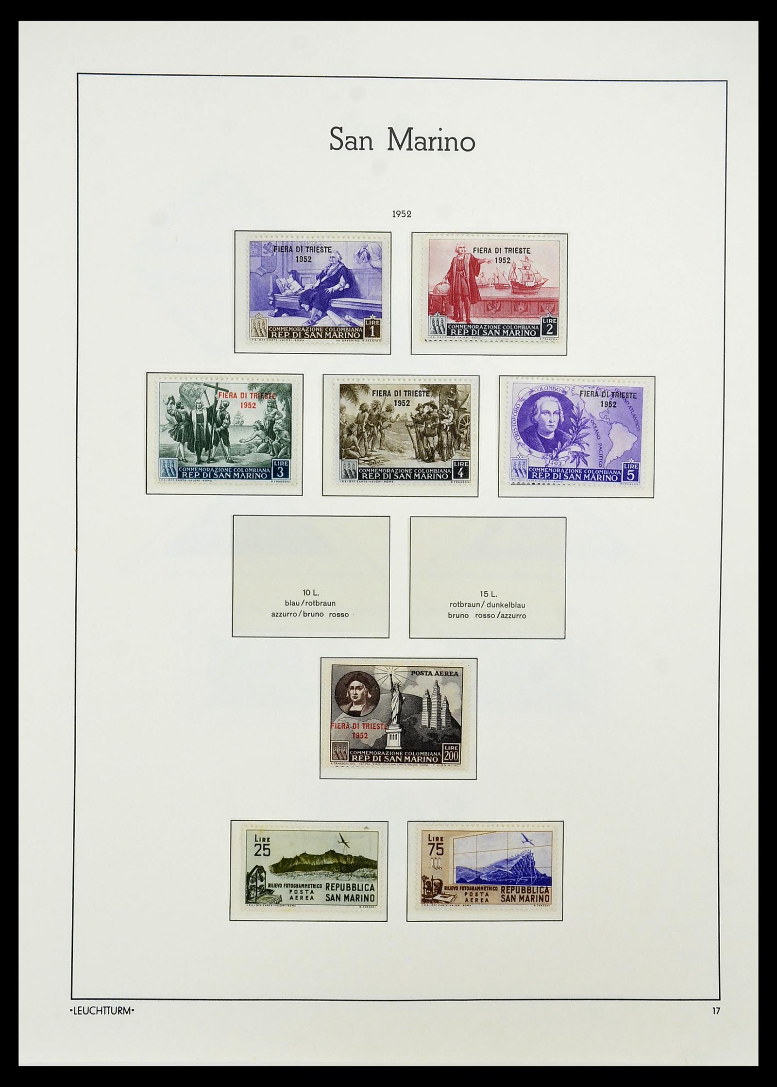 34243 052 - Stamp collection 34243 San Marino 1877-2008.