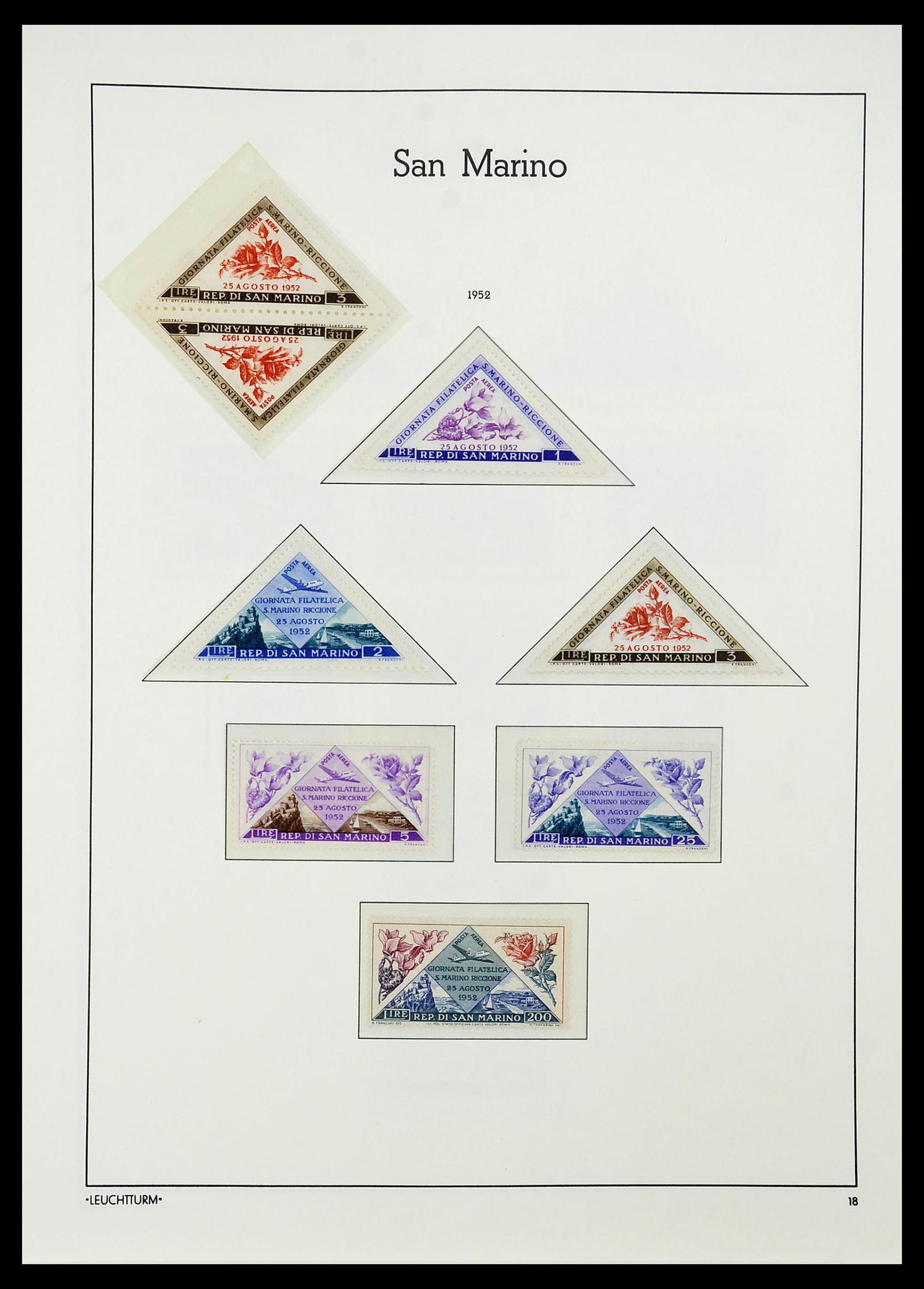 34243 053 - Postzegelverzameling 34243 San Marino 1877-2008.