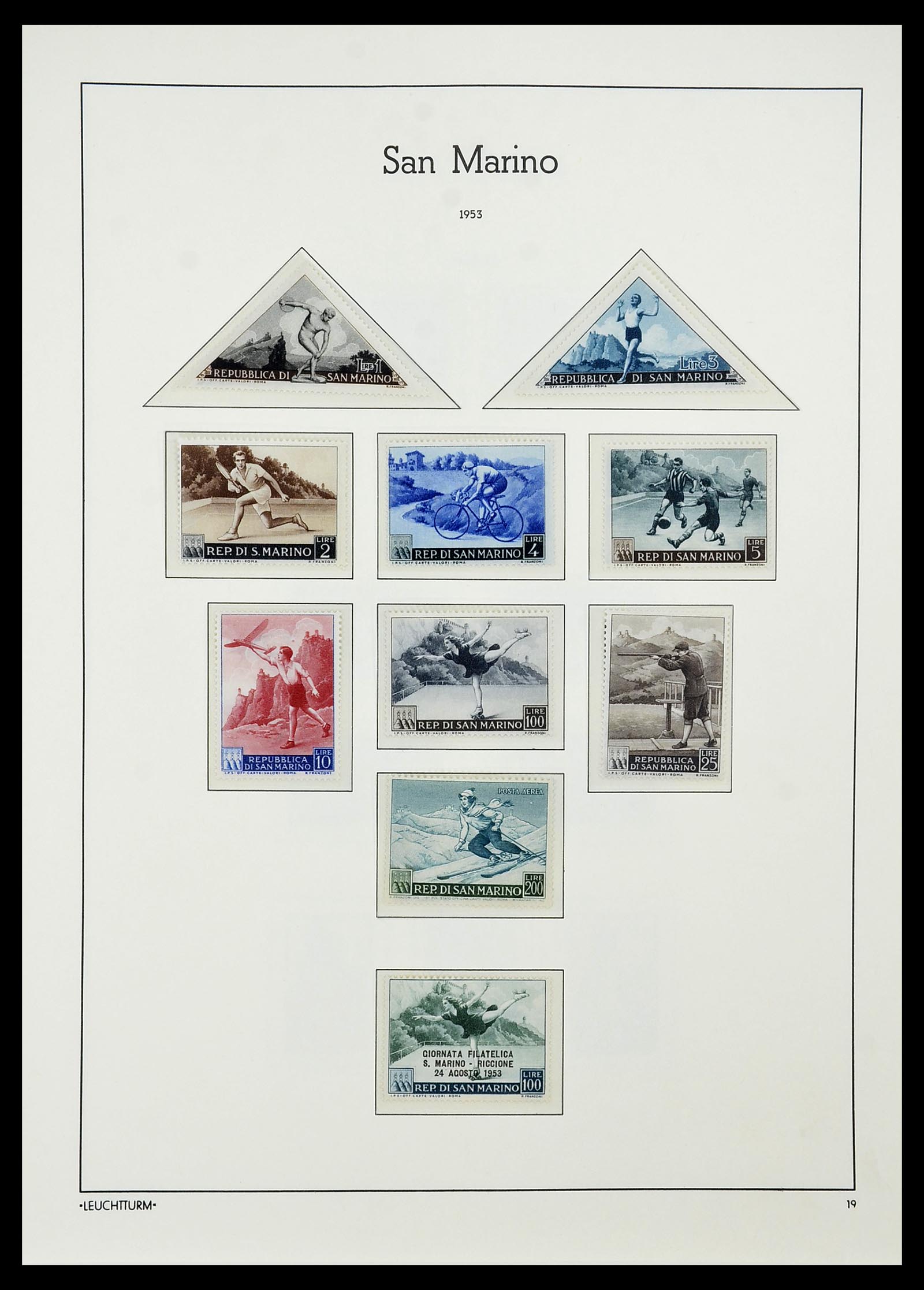 34243 054 - Postzegelverzameling 34243 San Marino 1877-2008.