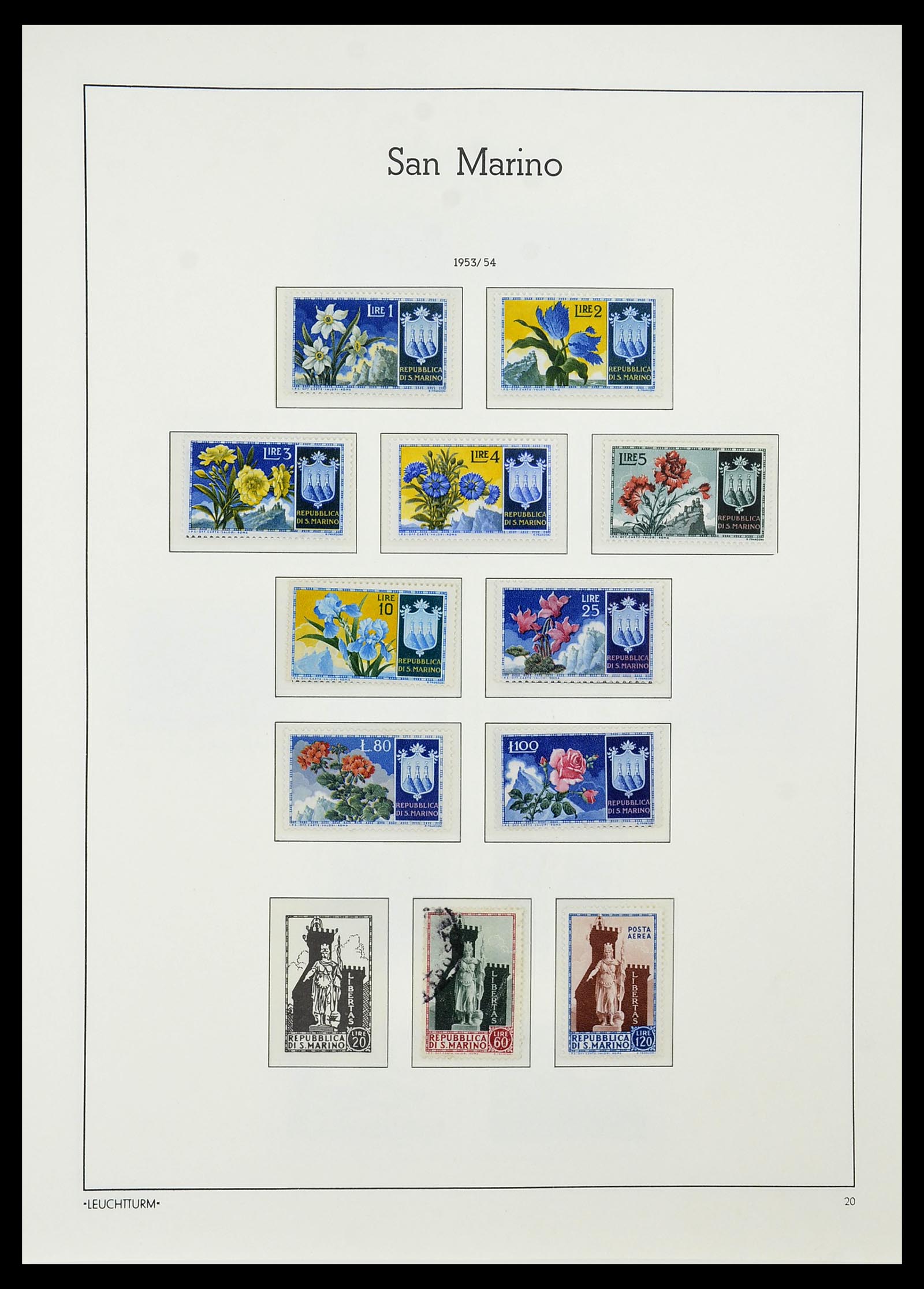 34243 055 - Postzegelverzameling 34243 San Marino 1877-2008.