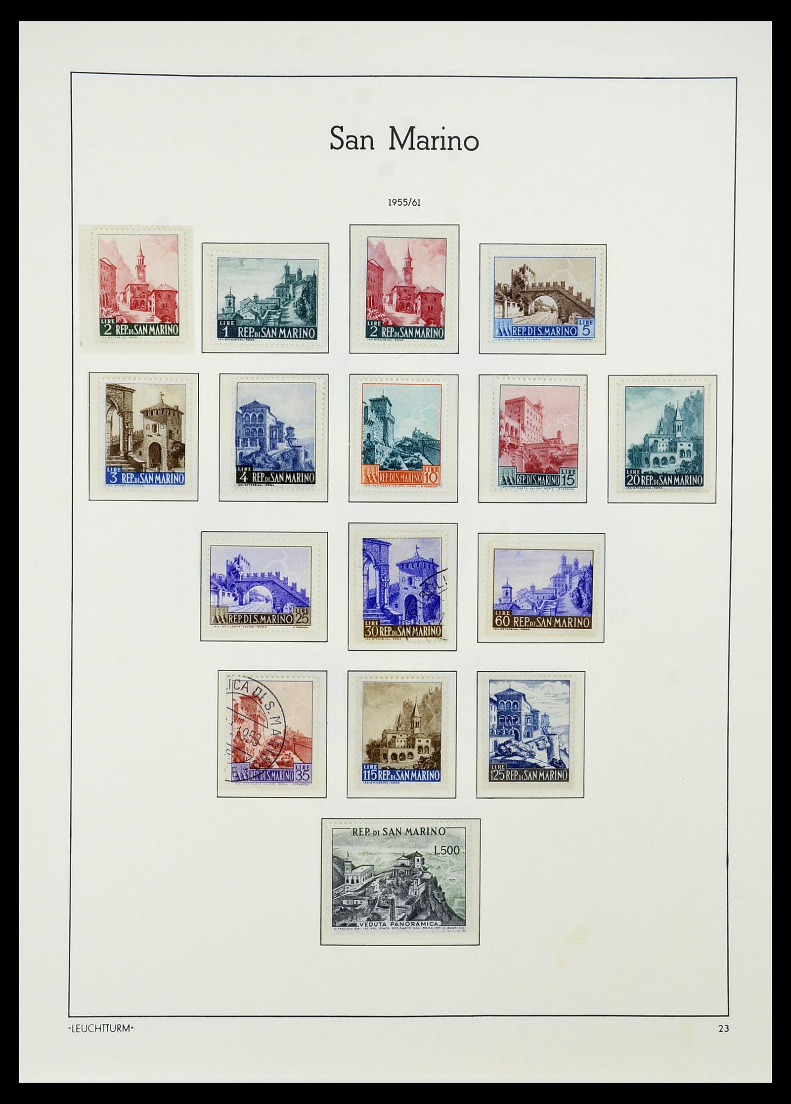 34243 058 - Stamp collection 34243 San Marino 1877-2008.