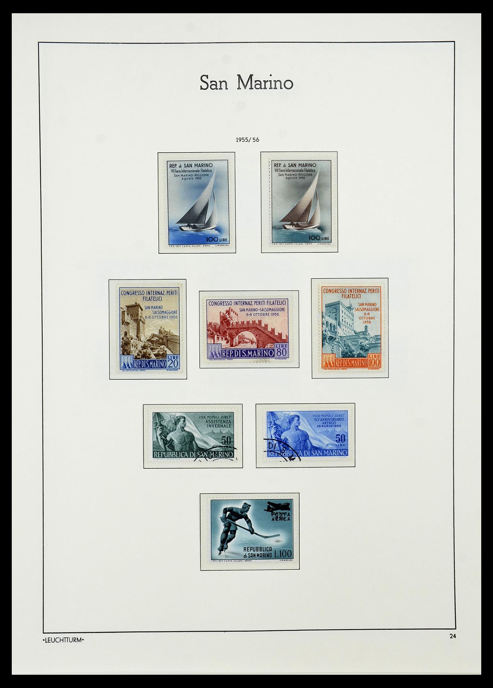 34243 059 - Postzegelverzameling 34243 San Marino 1877-2008.