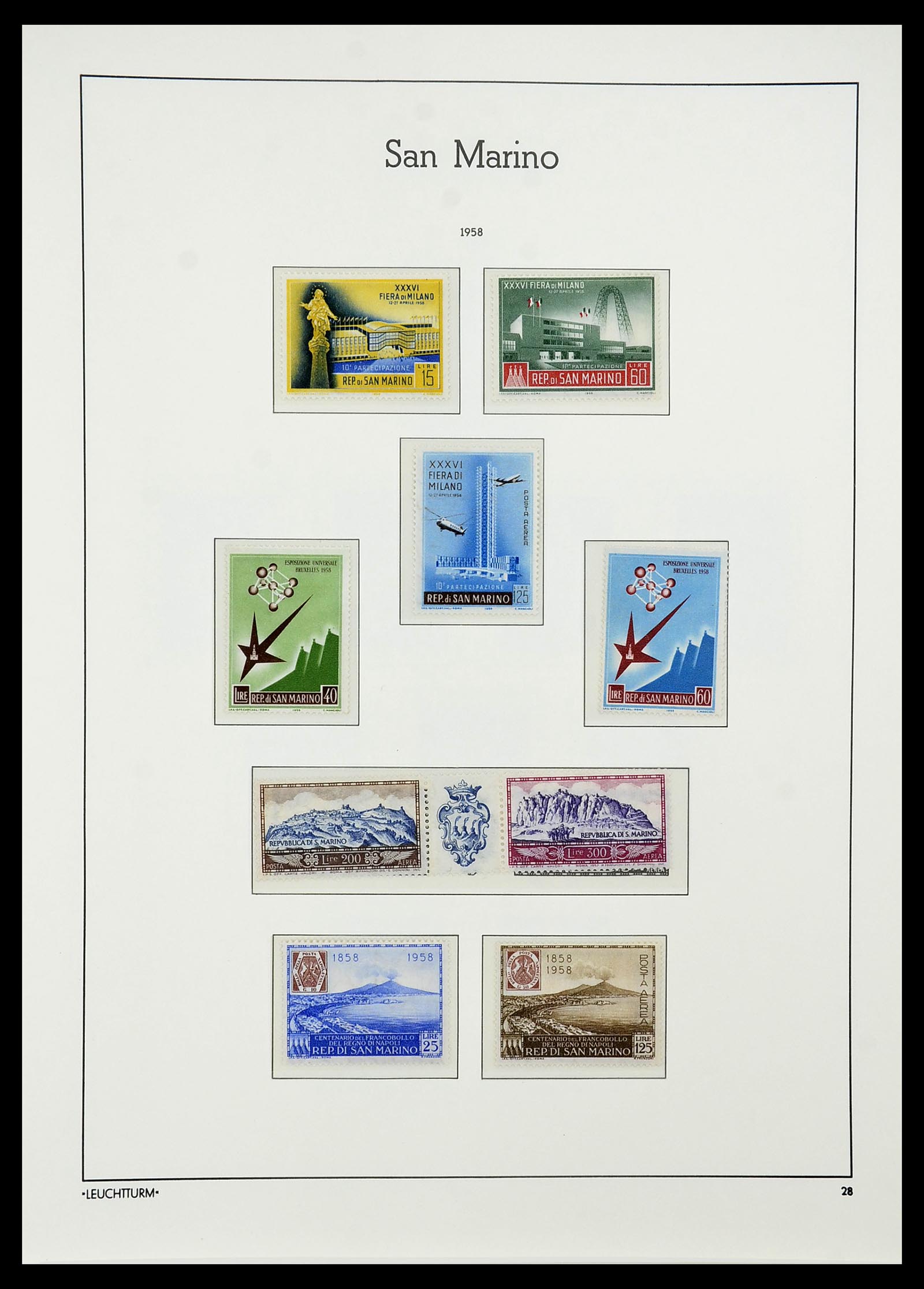 34243 063 - Stamp collection 34243 San Marino 1877-2008.