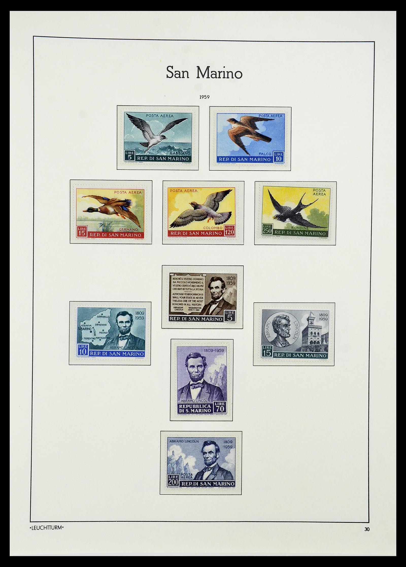 34243 065 - Postzegelverzameling 34243 San Marino 1877-2008.