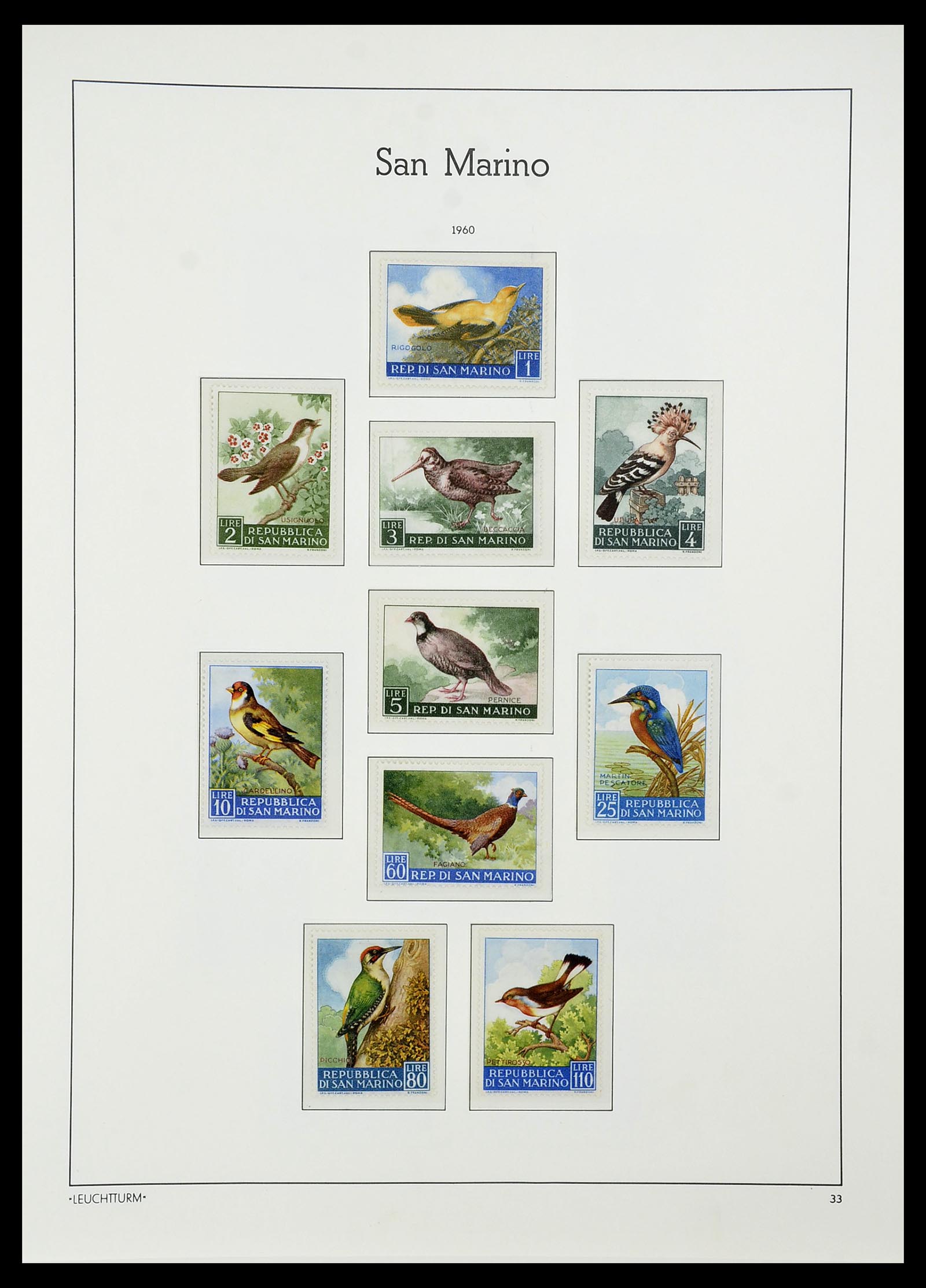 34243 068 - Postzegelverzameling 34243 San Marino 1877-2008.