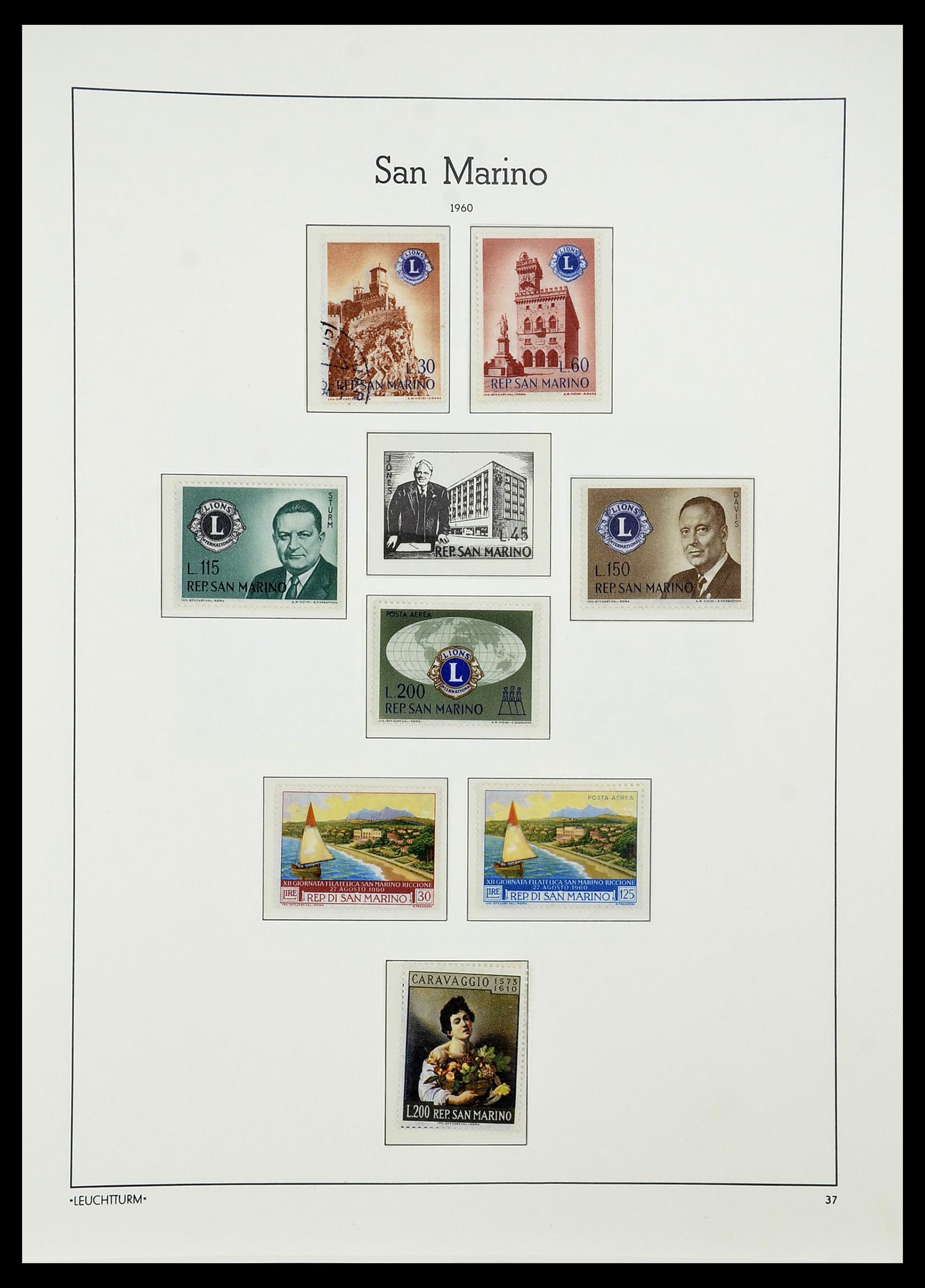34243 072 - Stamp collection 34243 San Marino 1877-2008.