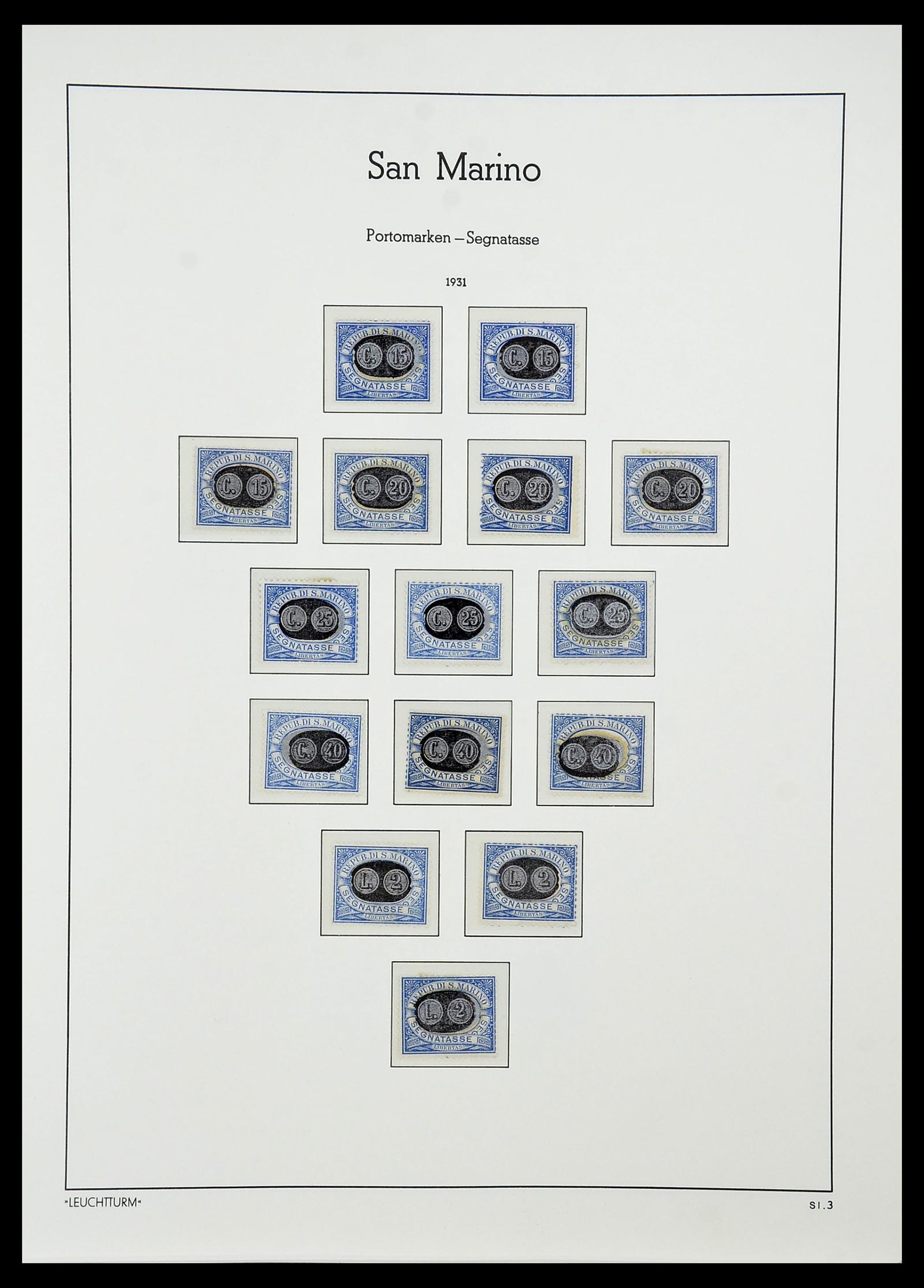 34243 077 - Postzegelverzameling 34243 San Marino 1877-2008.