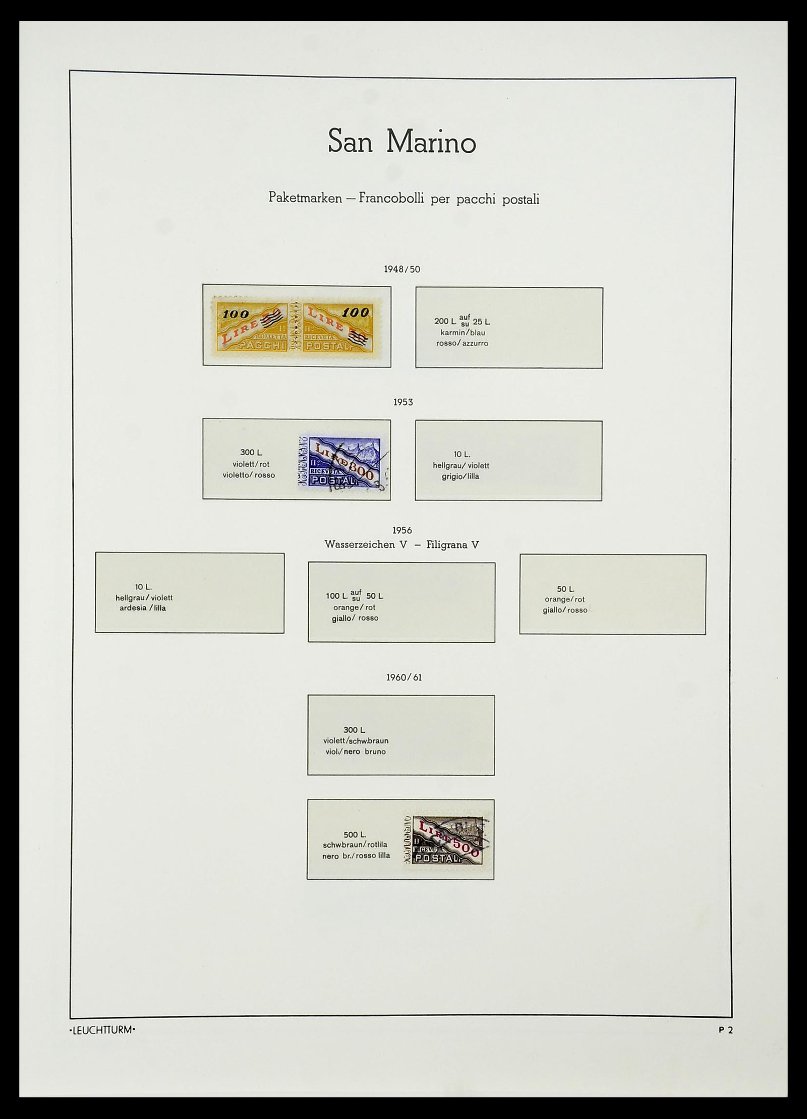 34243 082 - Stamp collection 34243 San Marino 1877-2008.