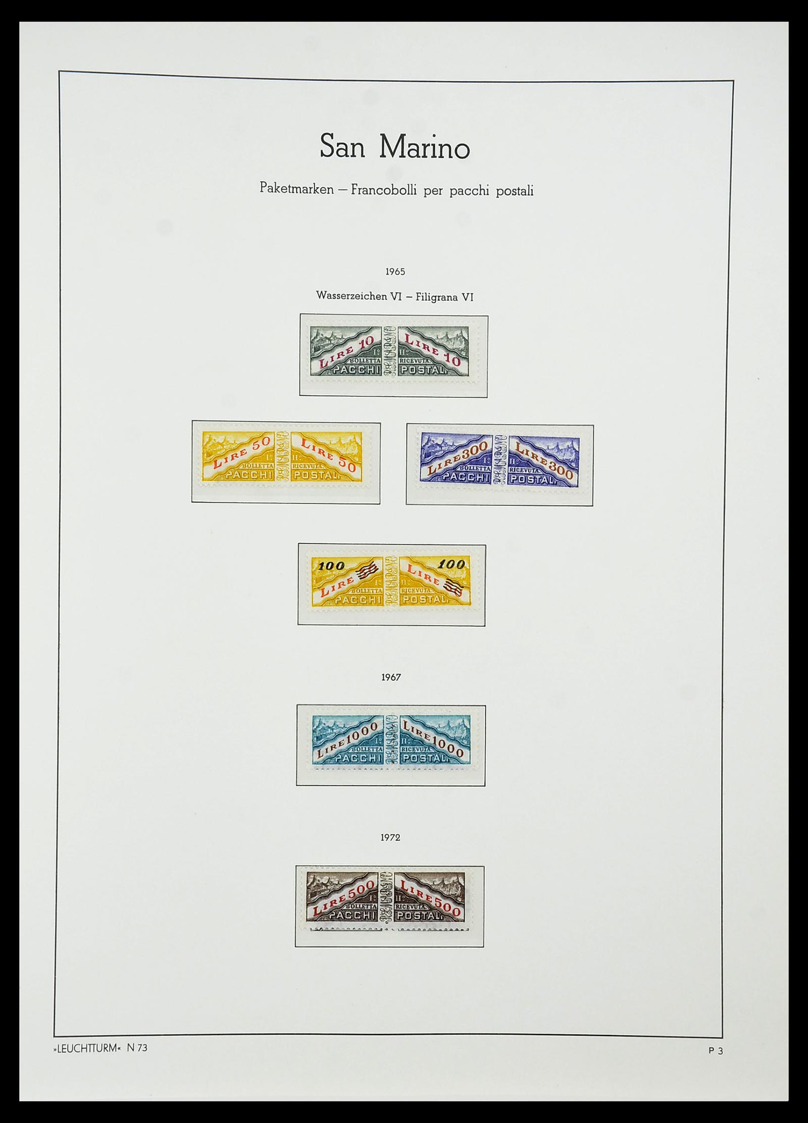 34243 083 - Postzegelverzameling 34243 San Marino 1877-2008.