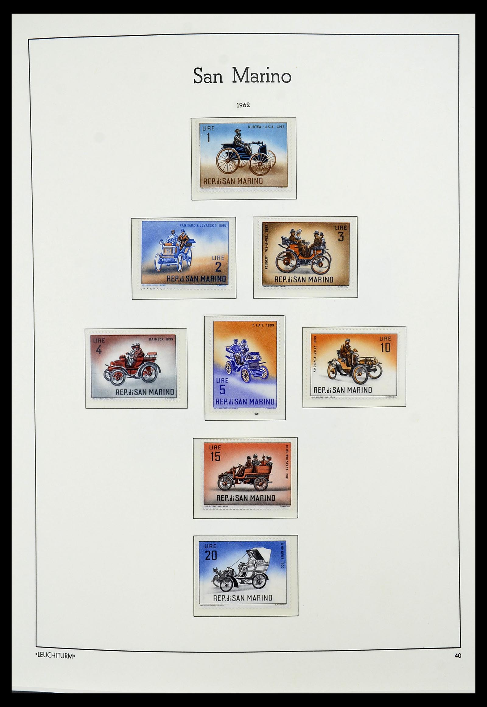 34243 084 - Postzegelverzameling 34243 San Marino 1877-2008.