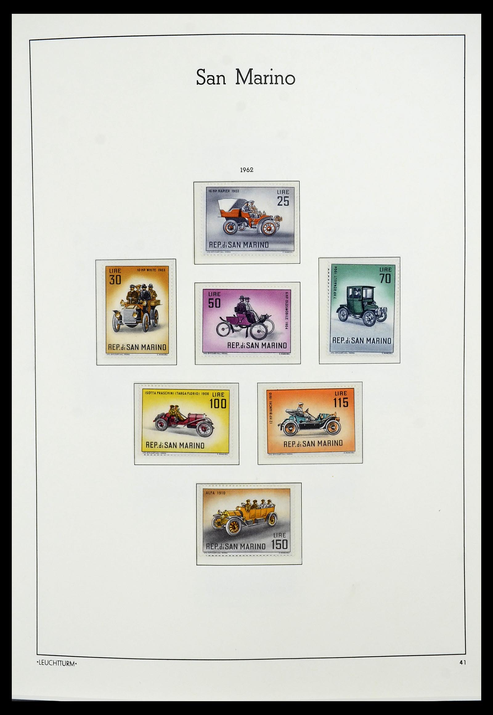 34243 085 - Postzegelverzameling 34243 San Marino 1877-2008.