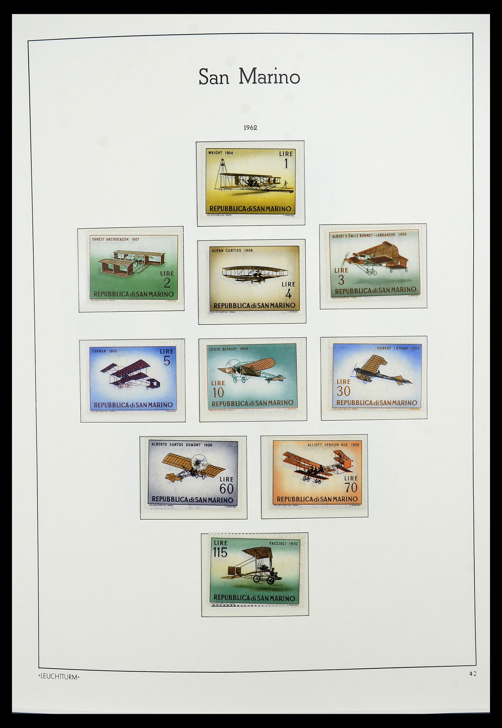 34243 086 - Postzegelverzameling 34243 San Marino 1877-2008.