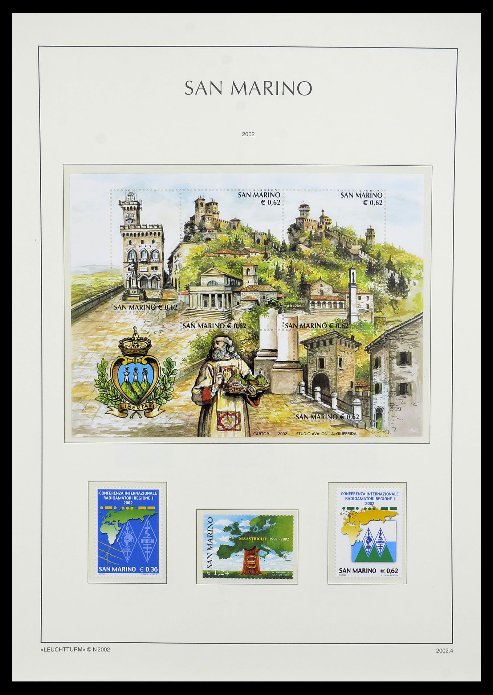 34243 227 - Stamp collection 34243 San Marino 1877-2008.