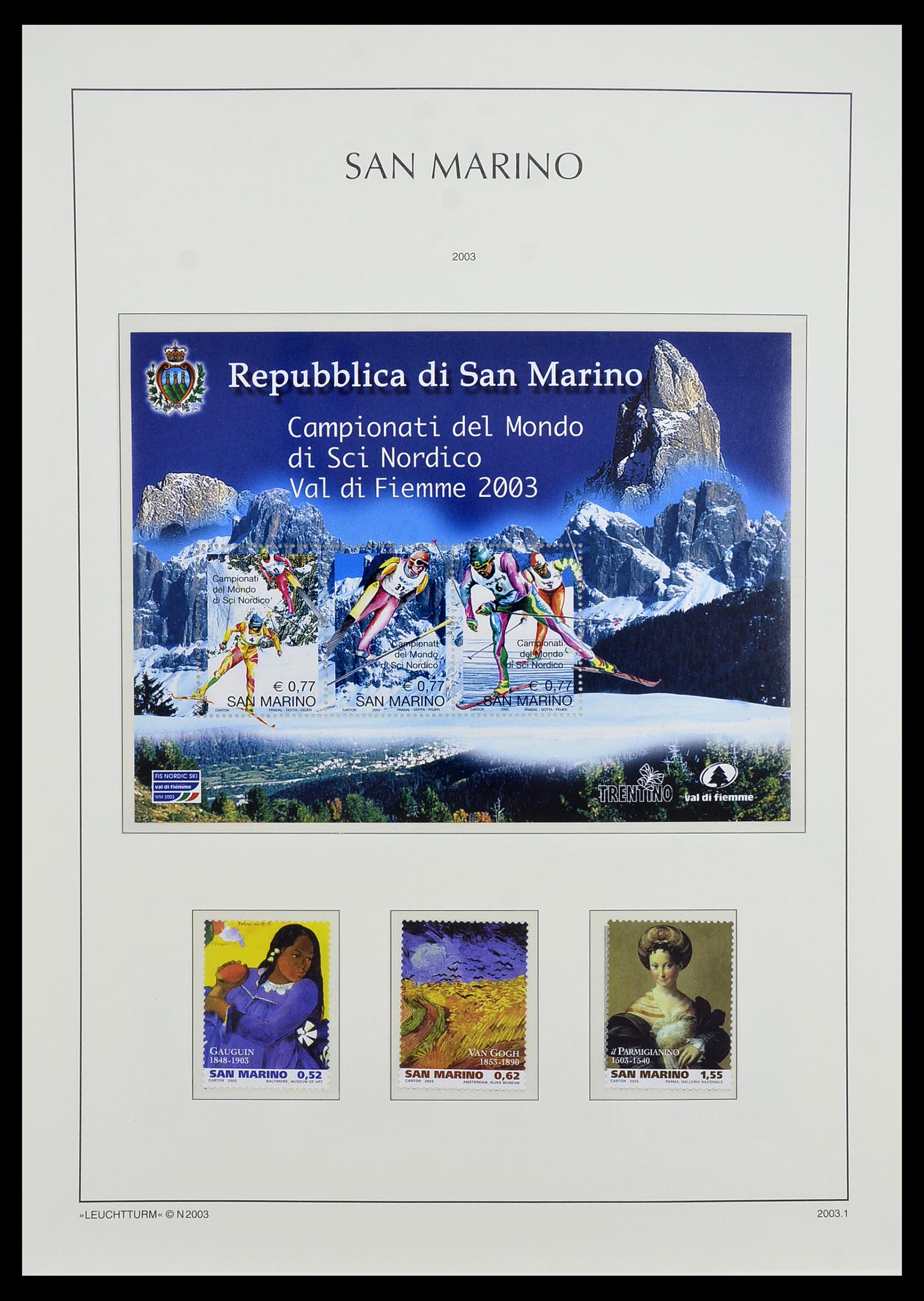 34243 230 - Stamp collection 34243 San Marino 1877-2008.