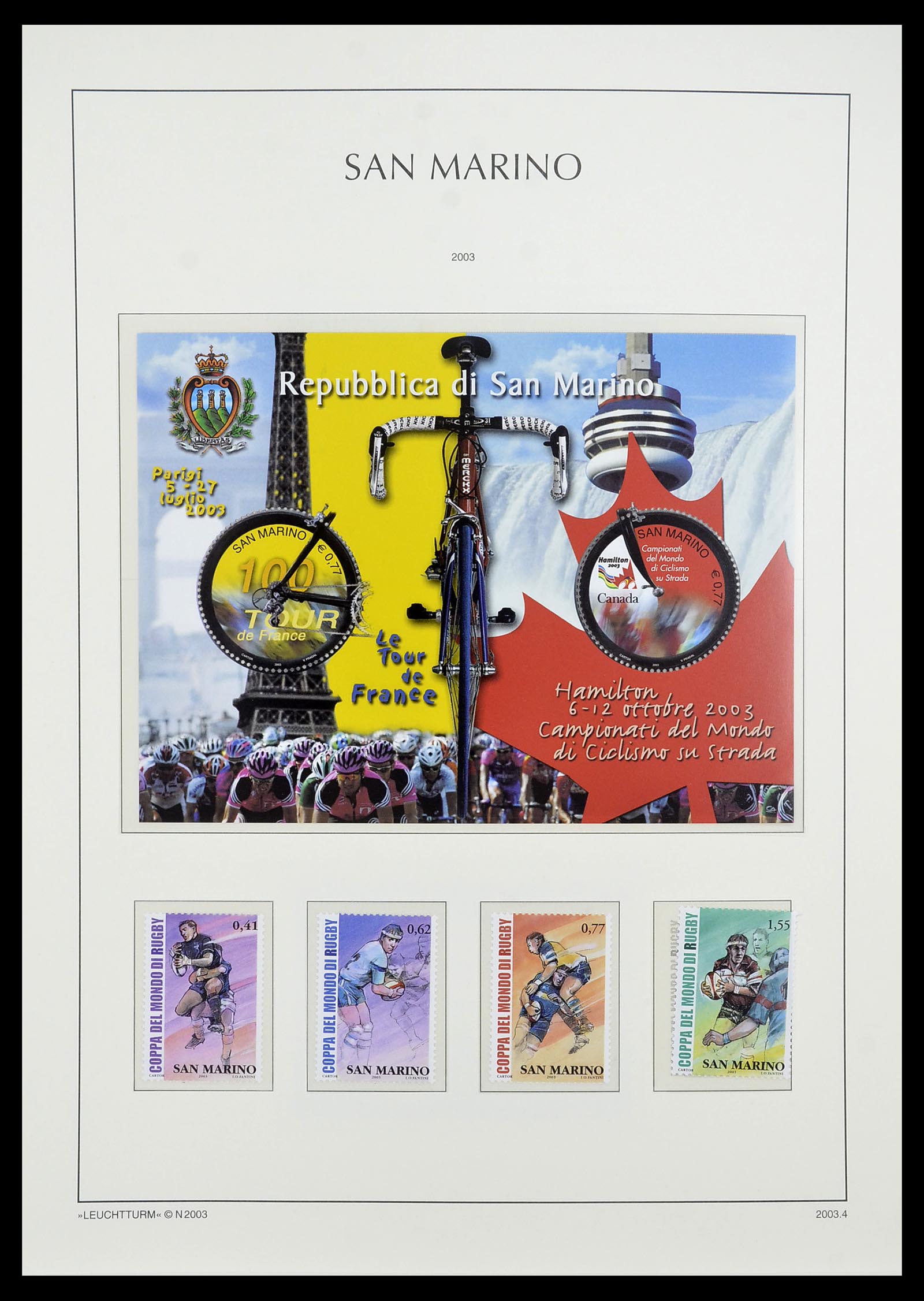 34243 233 - Postzegelverzameling 34243 San Marino 1877-2008.