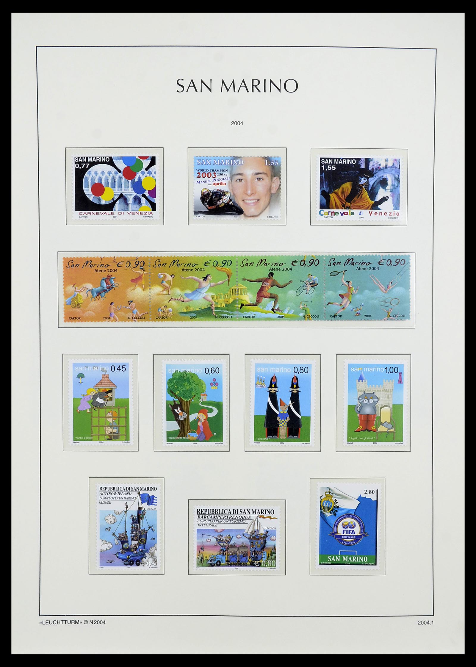 34243 236 - Postzegelverzameling 34243 San Marino 1877-2008.