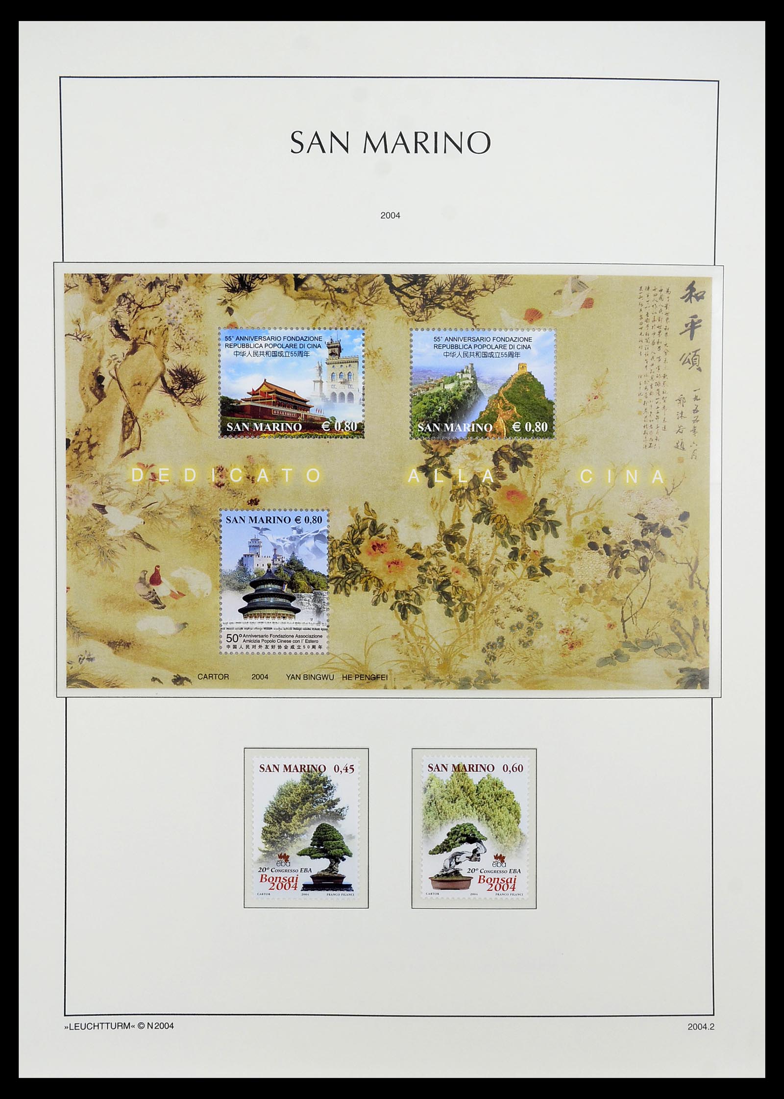 34243 237 - Stamp collection 34243 San Marino 1877-2008.