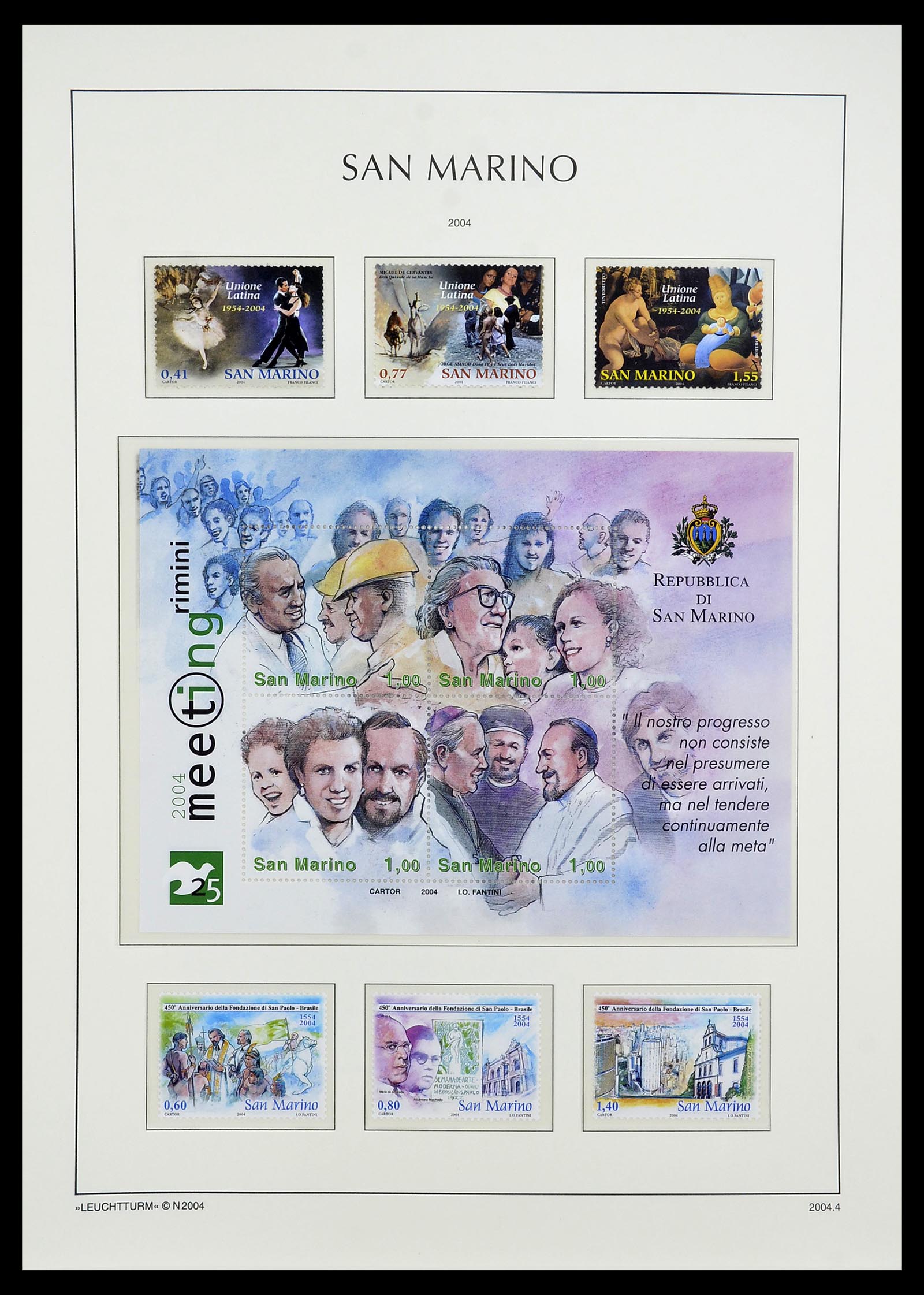 34243 239 - Stamp collection 34243 San Marino 1877-2008.