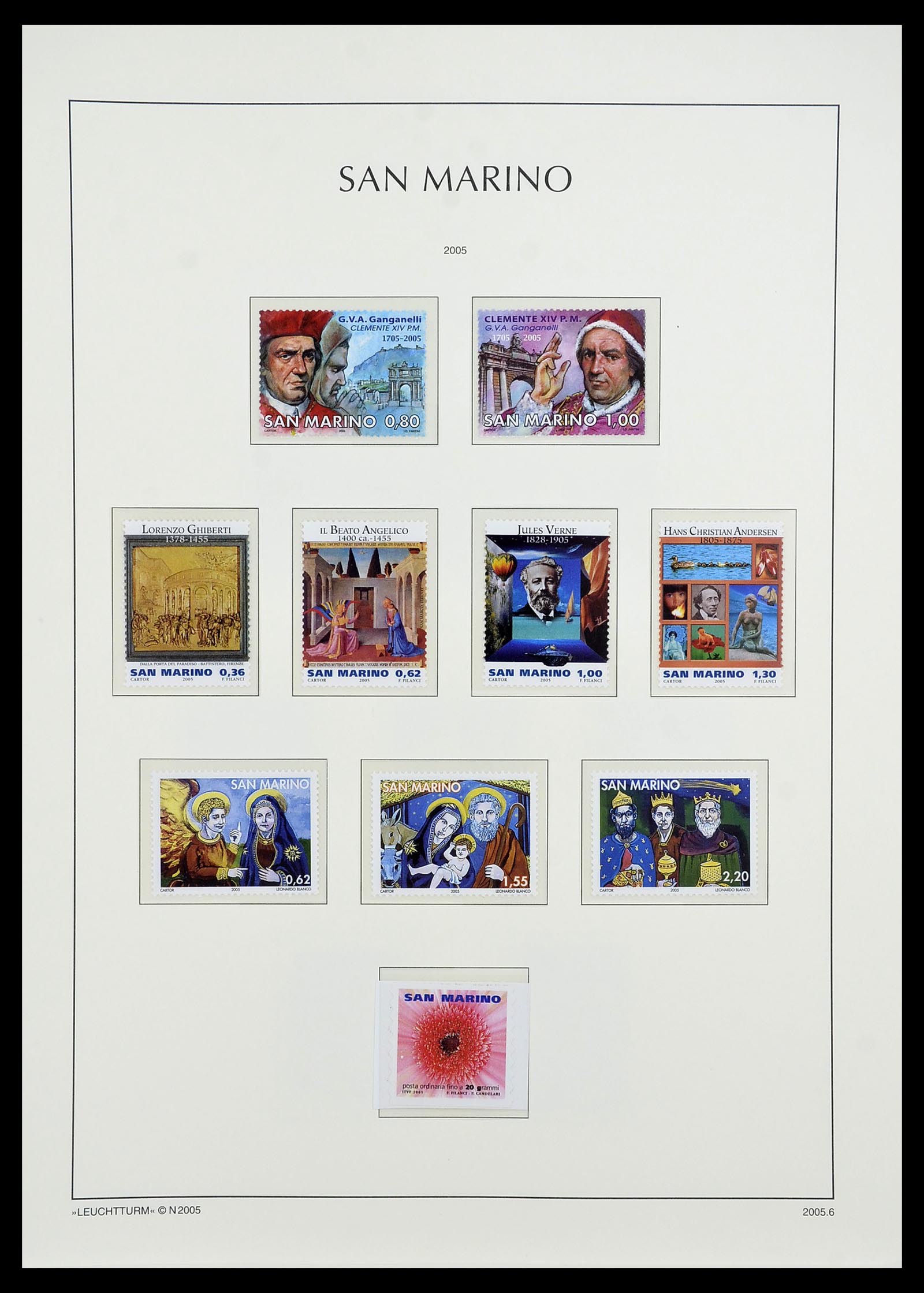 34243 247 - Postzegelverzameling 34243 San Marino 1877-2008.