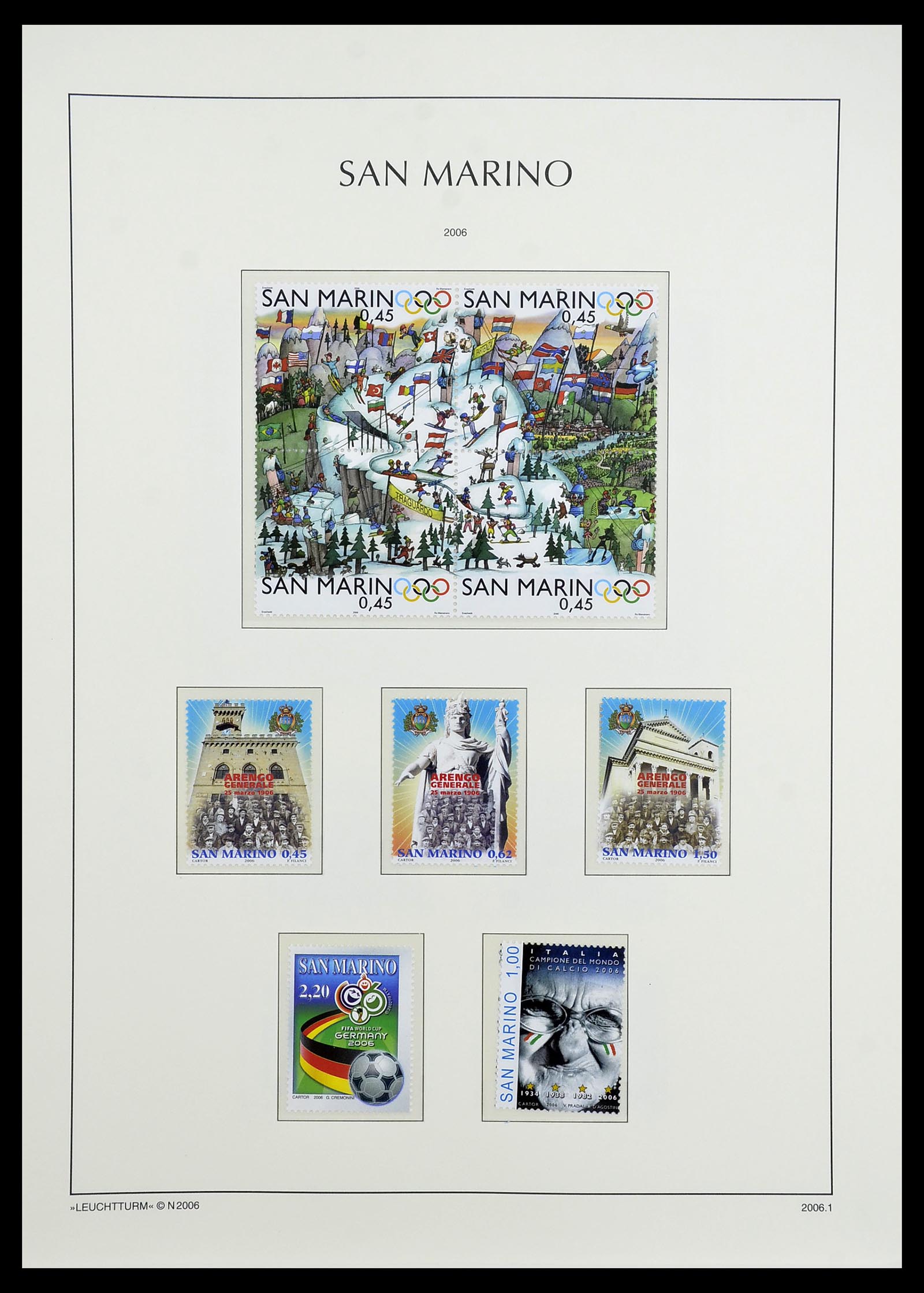 34243 248 - Postzegelverzameling 34243 San Marino 1877-2008.
