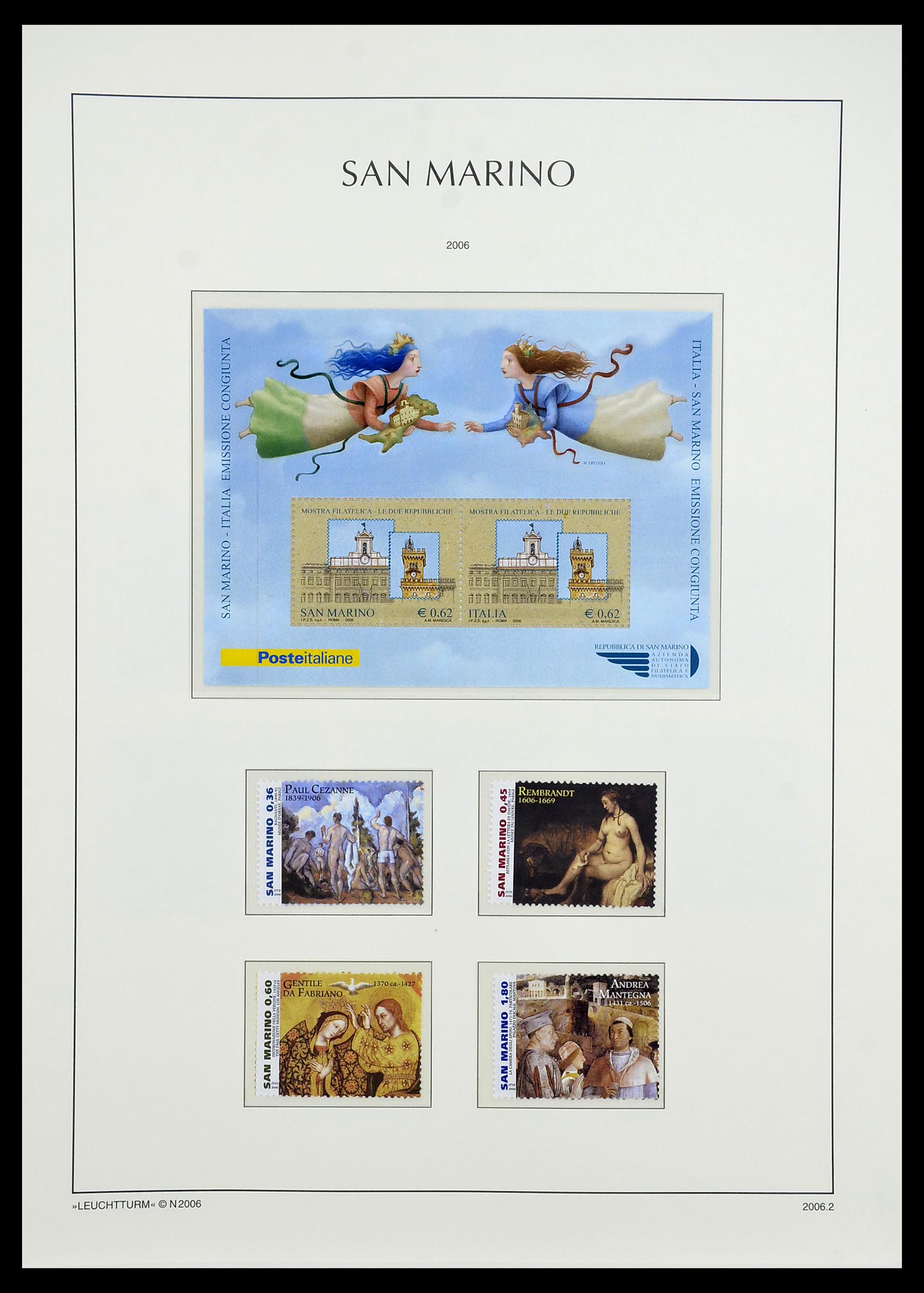 34243 249 - Postzegelverzameling 34243 San Marino 1877-2008.
