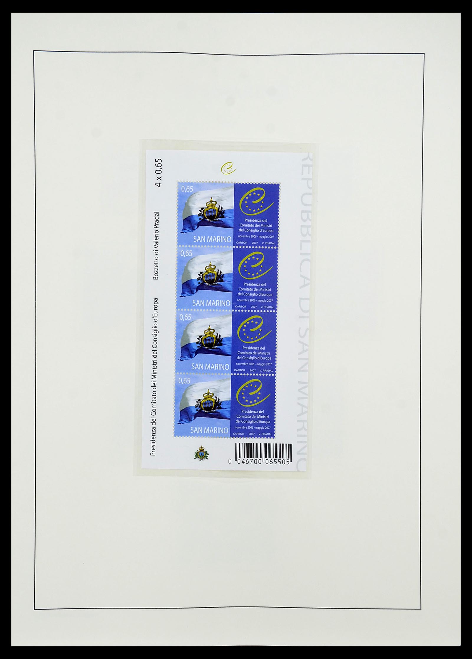 34243 254 - Postzegelverzameling 34243 San Marino 1877-2008.