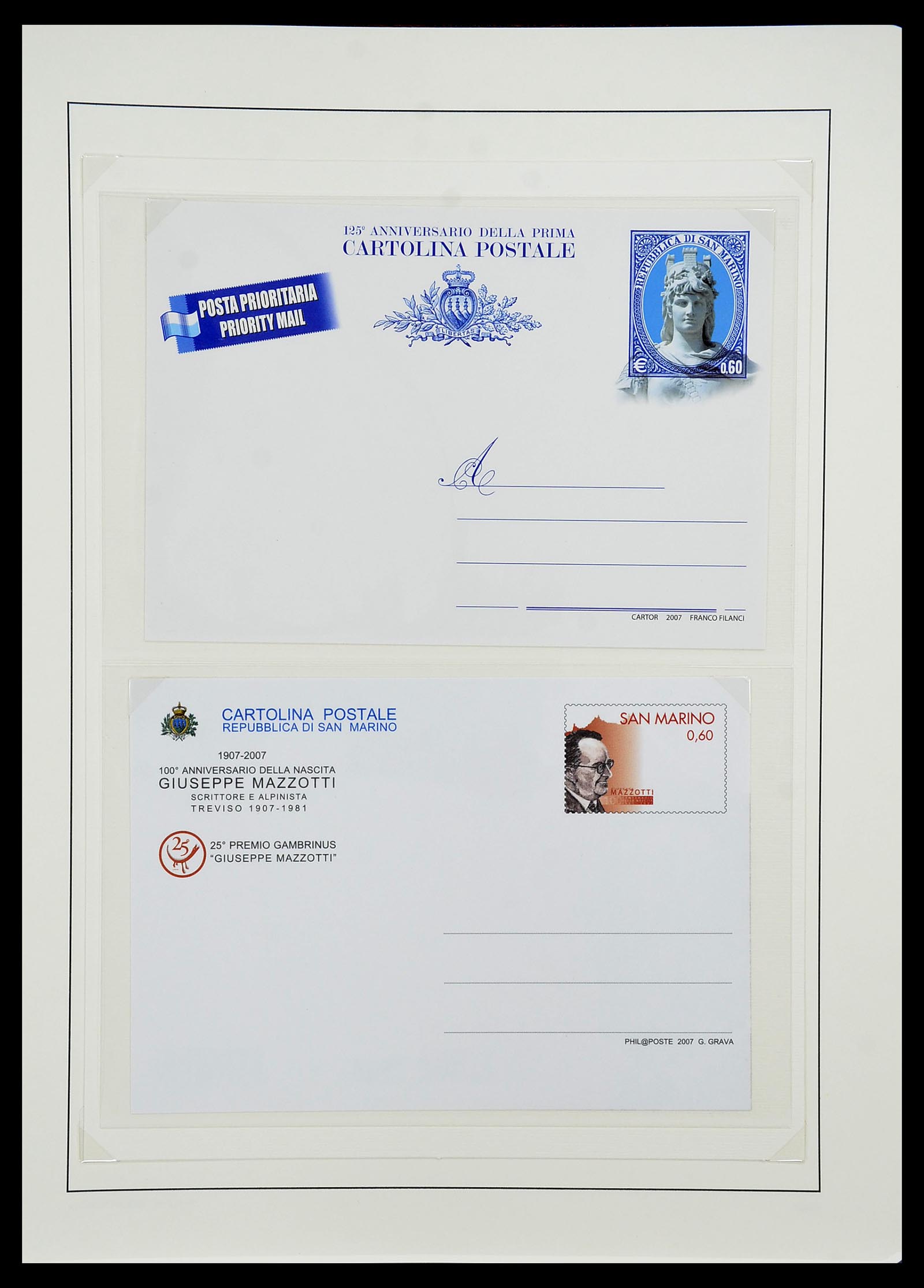34243 259 - Stamp collection 34243 San Marino 1877-2008.