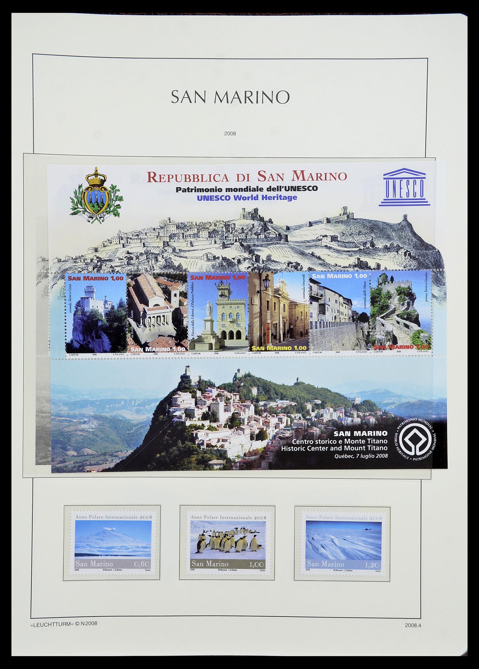 34243 263 - Postzegelverzameling 34243 San Marino 1877-2008.