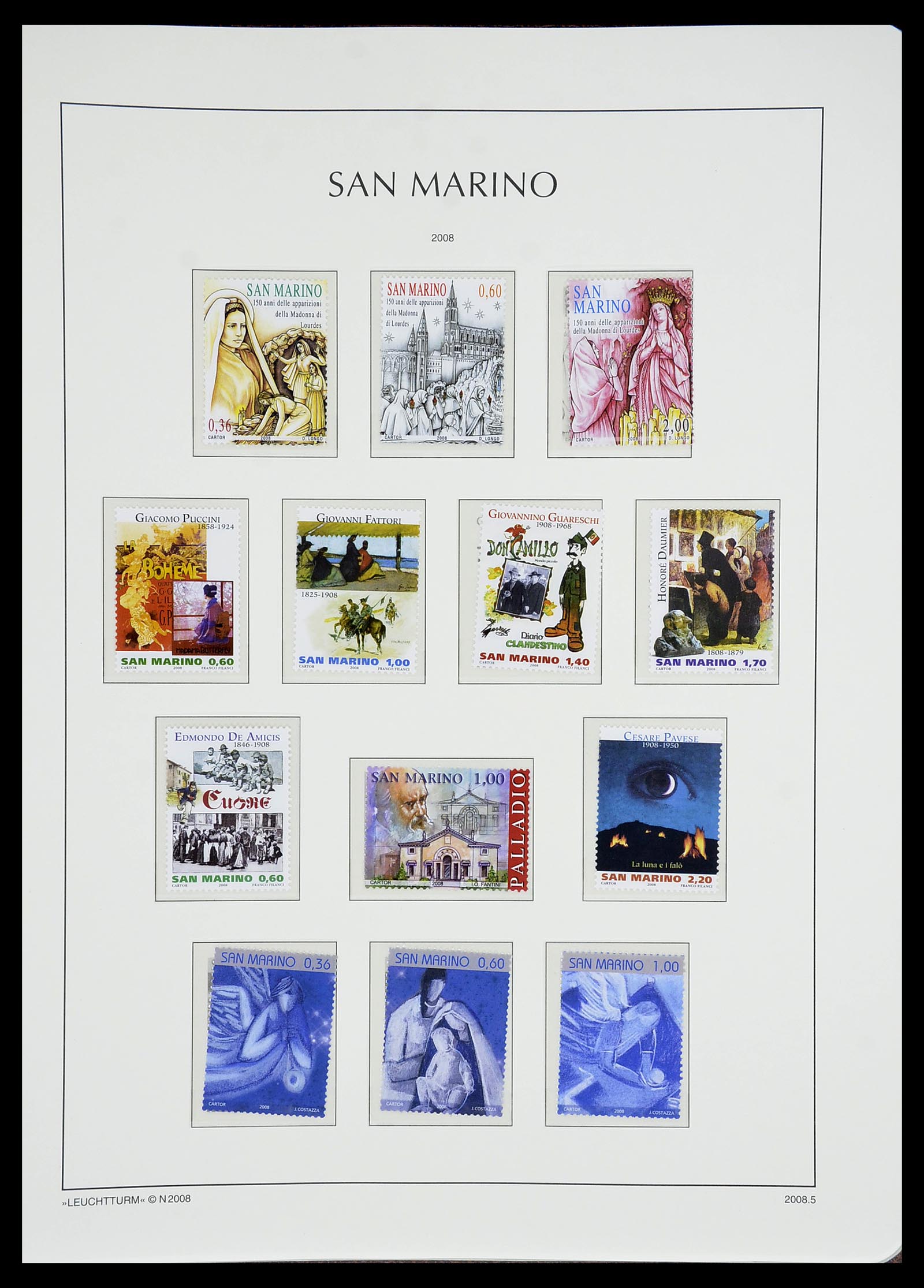 34243 264 - Postzegelverzameling 34243 San Marino 1877-2008.
