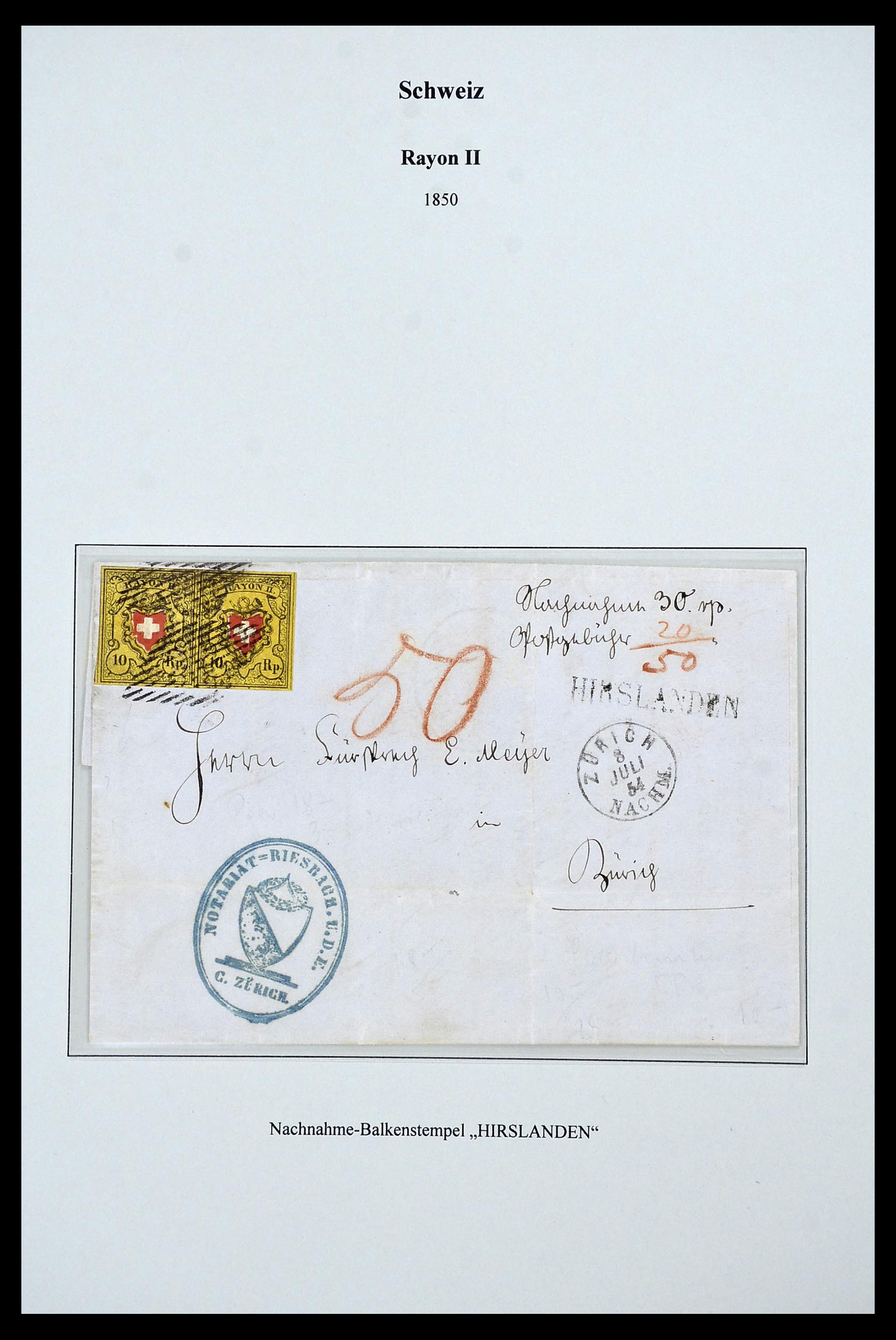 34244 015 - Postzegelverzameling 34244 Zwitserland 1822(!)-1989.