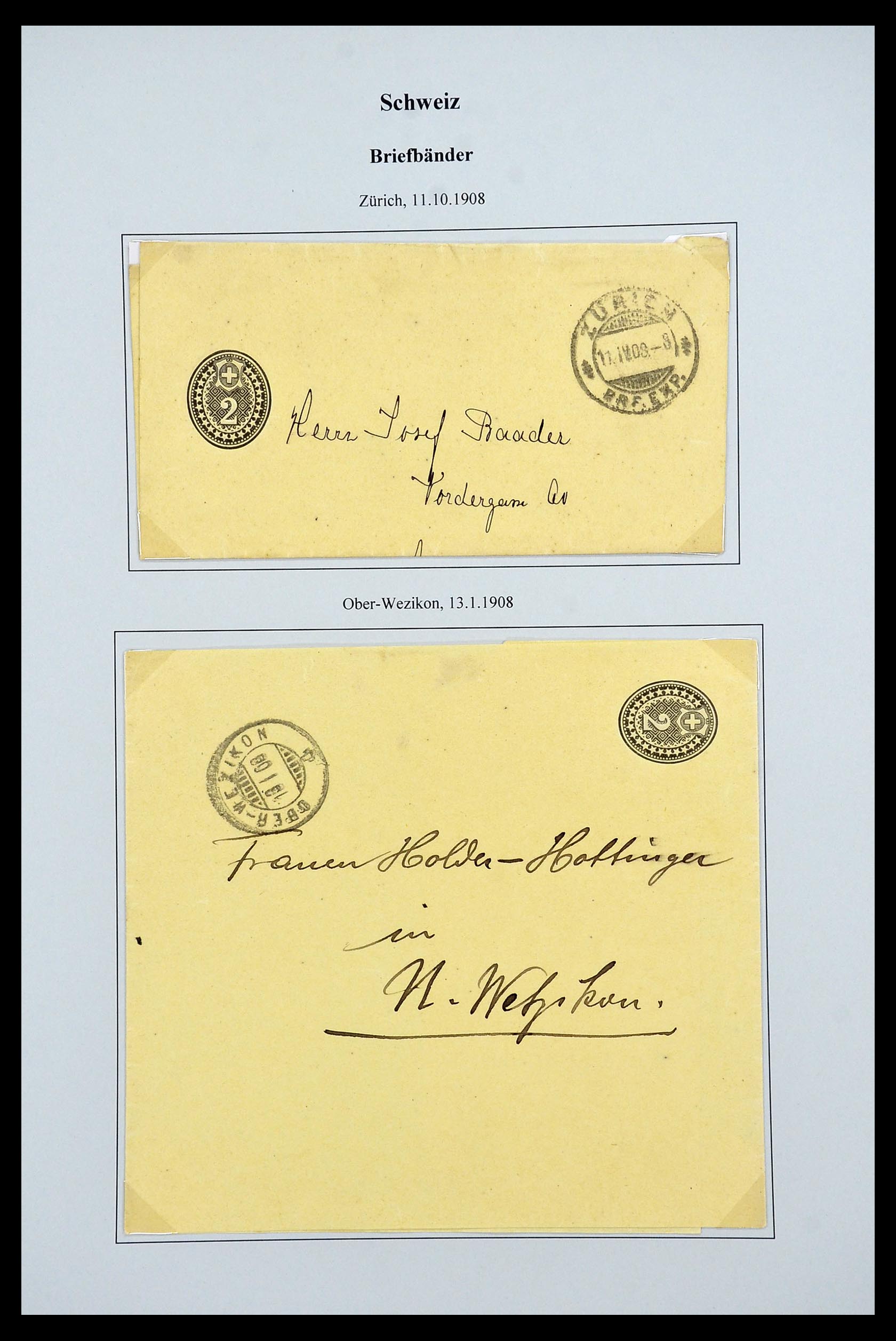 34244 025 - Postzegelverzameling 34244 Zwitserland 1822(!)-1989.