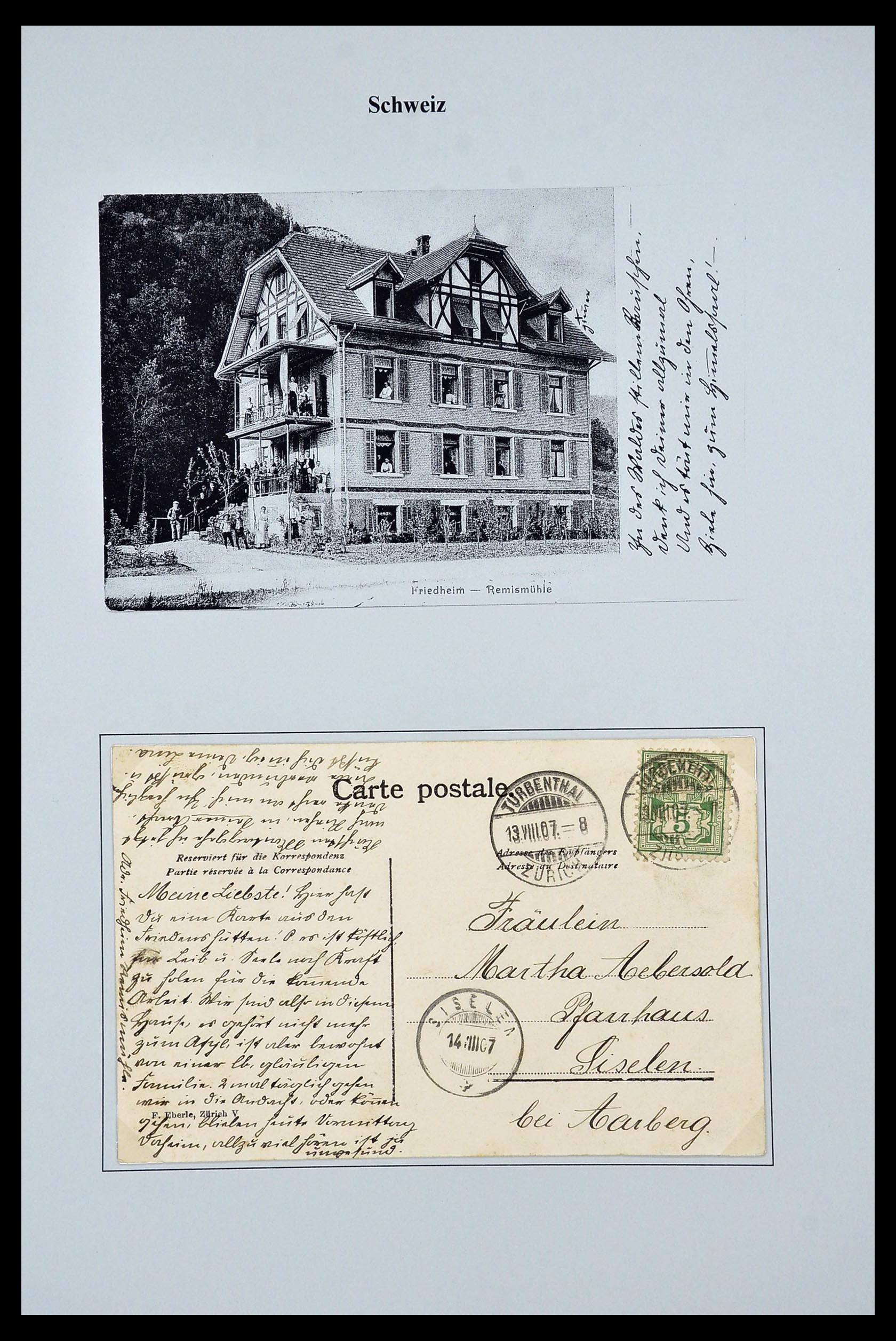 34244 039 - Postzegelverzameling 34244 Zwitserland 1822(!)-1989.
