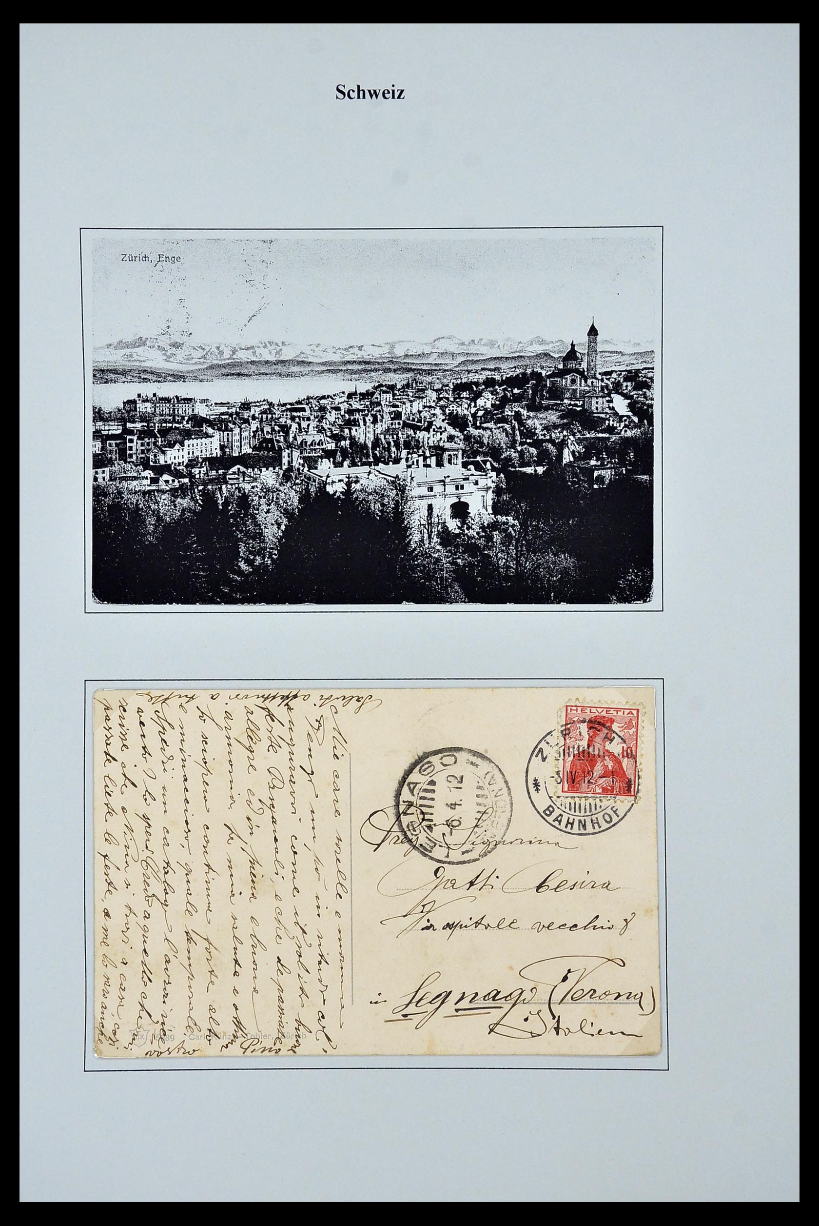 34244 059 - Stamp collection 34244 Switzerland 1822(!)-1989.