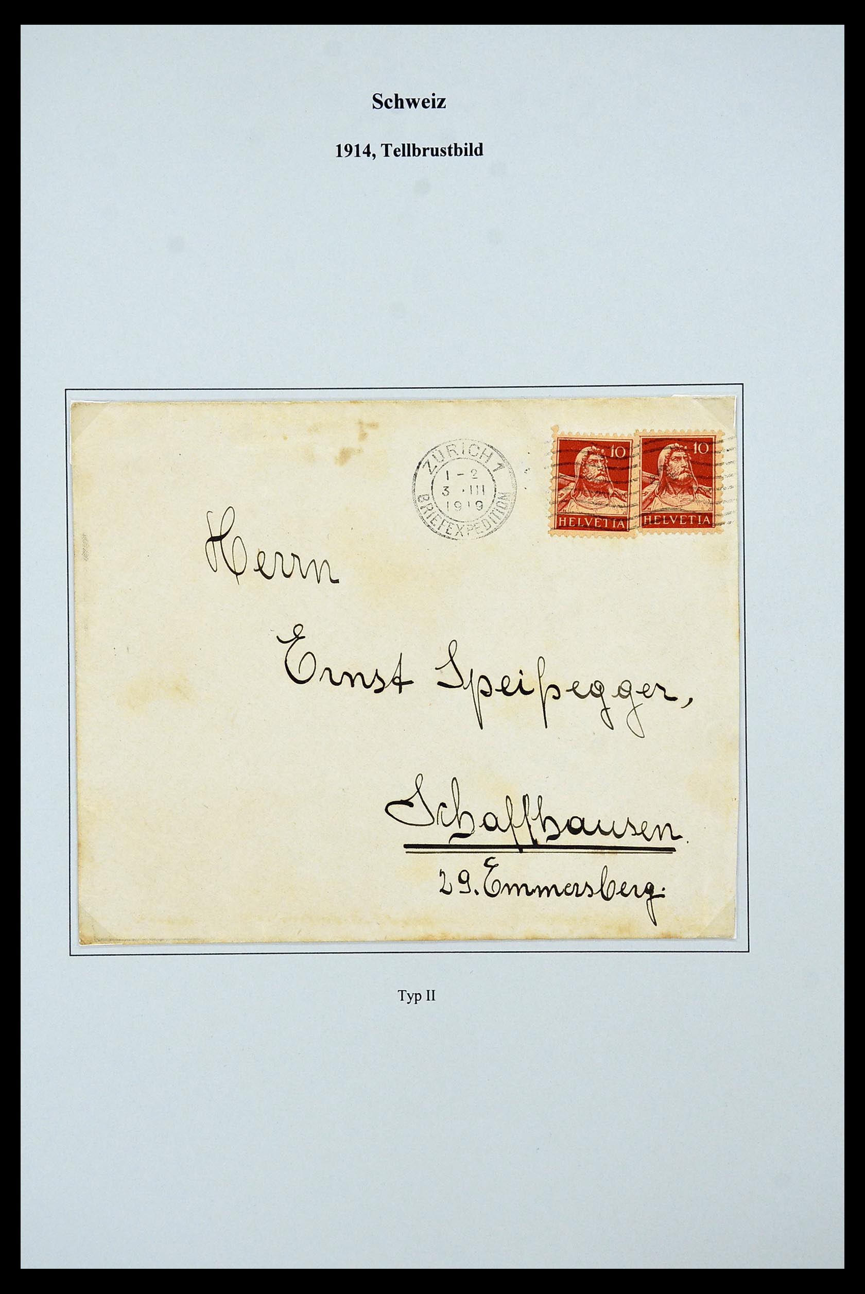 34244 062 - Postzegelverzameling 34244 Zwitserland 1822(!)-1989.
