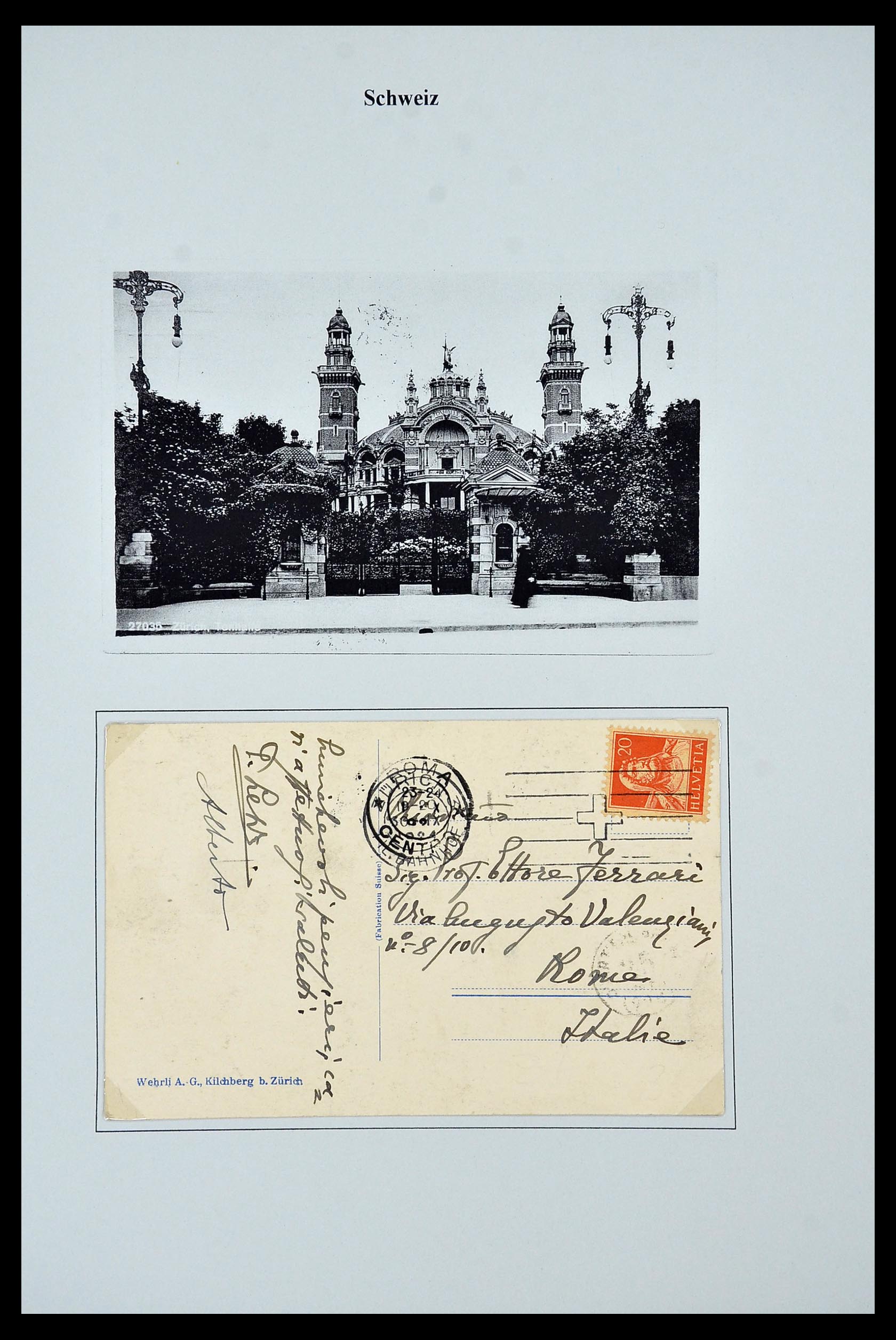 34244 076 - Postzegelverzameling 34244 Zwitserland 1822(!)-1989.