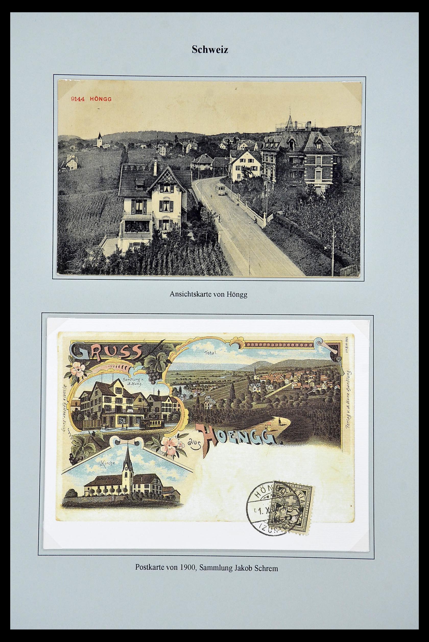 34244 082 - Postzegelverzameling 34244 Zwitserland 1822(!)-1989.