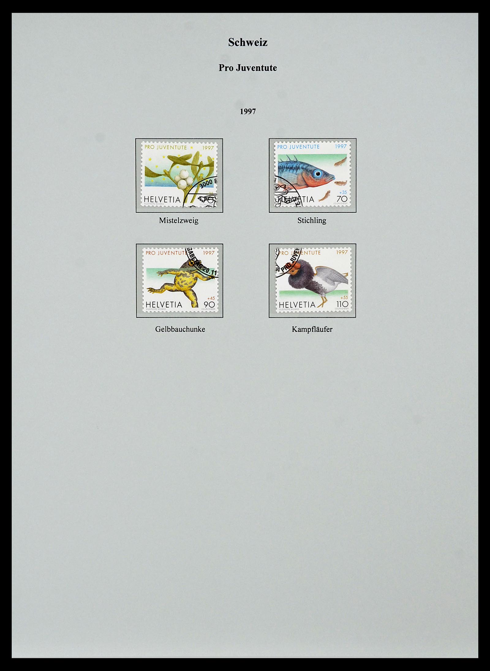 34244 425 - Stamp collection 34244 Switzerland 1822(!)-1989.