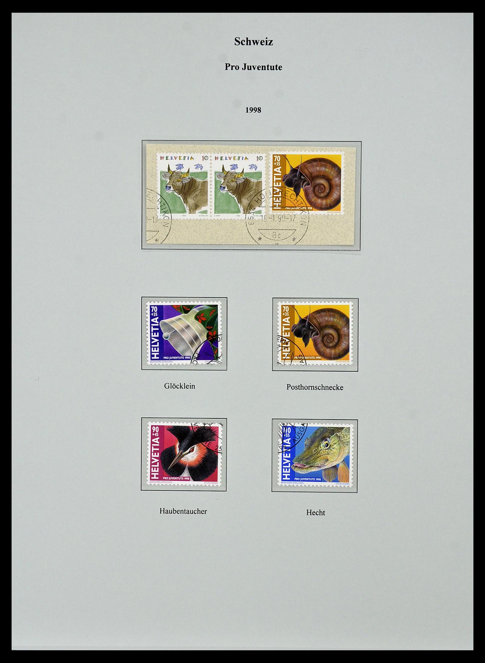 34244 426 - Postzegelverzameling 34244 Zwitserland 1822(!)-1989.