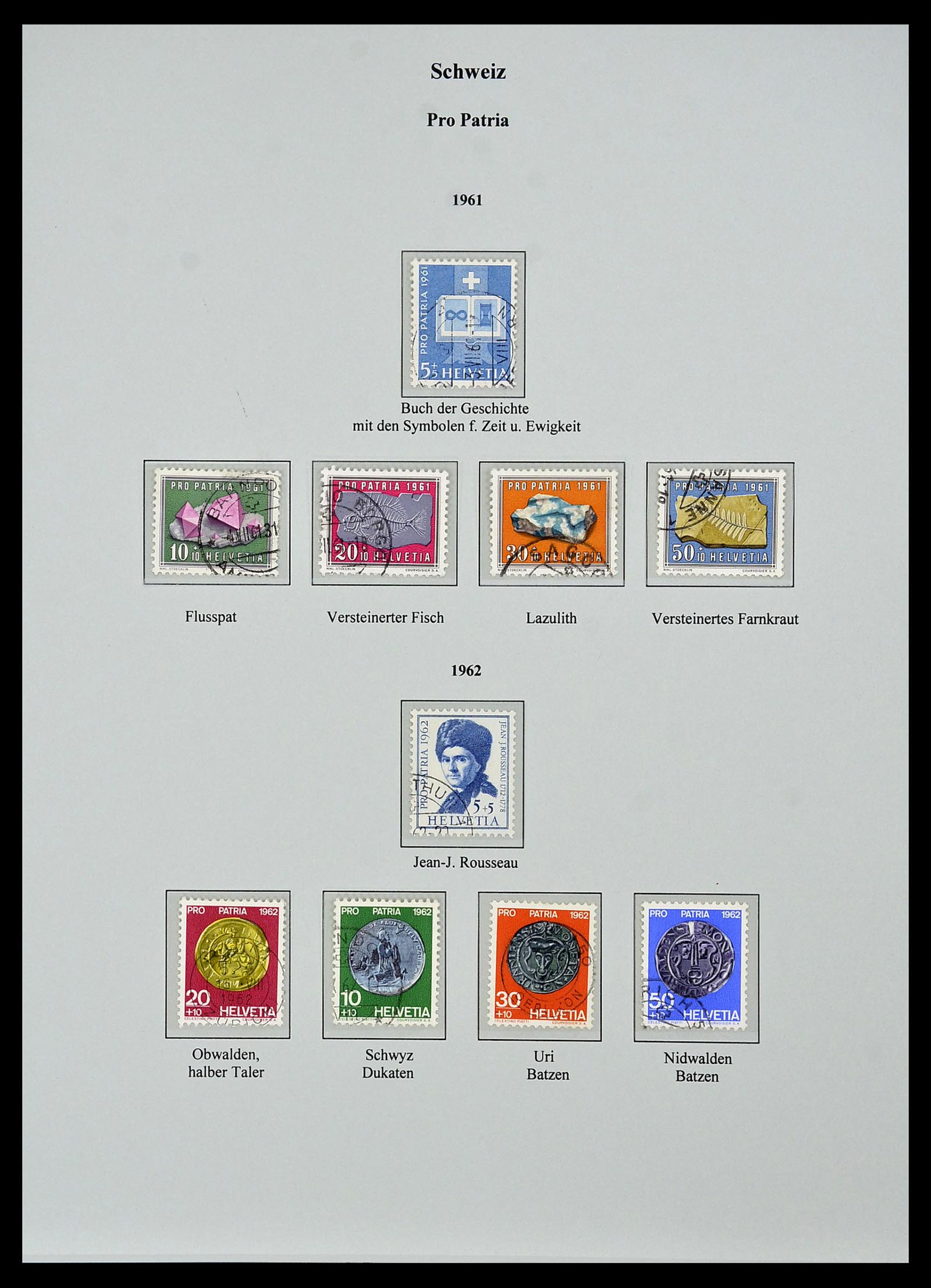 34244 442 - Postzegelverzameling 34244 Zwitserland 1822(!)-1989.
